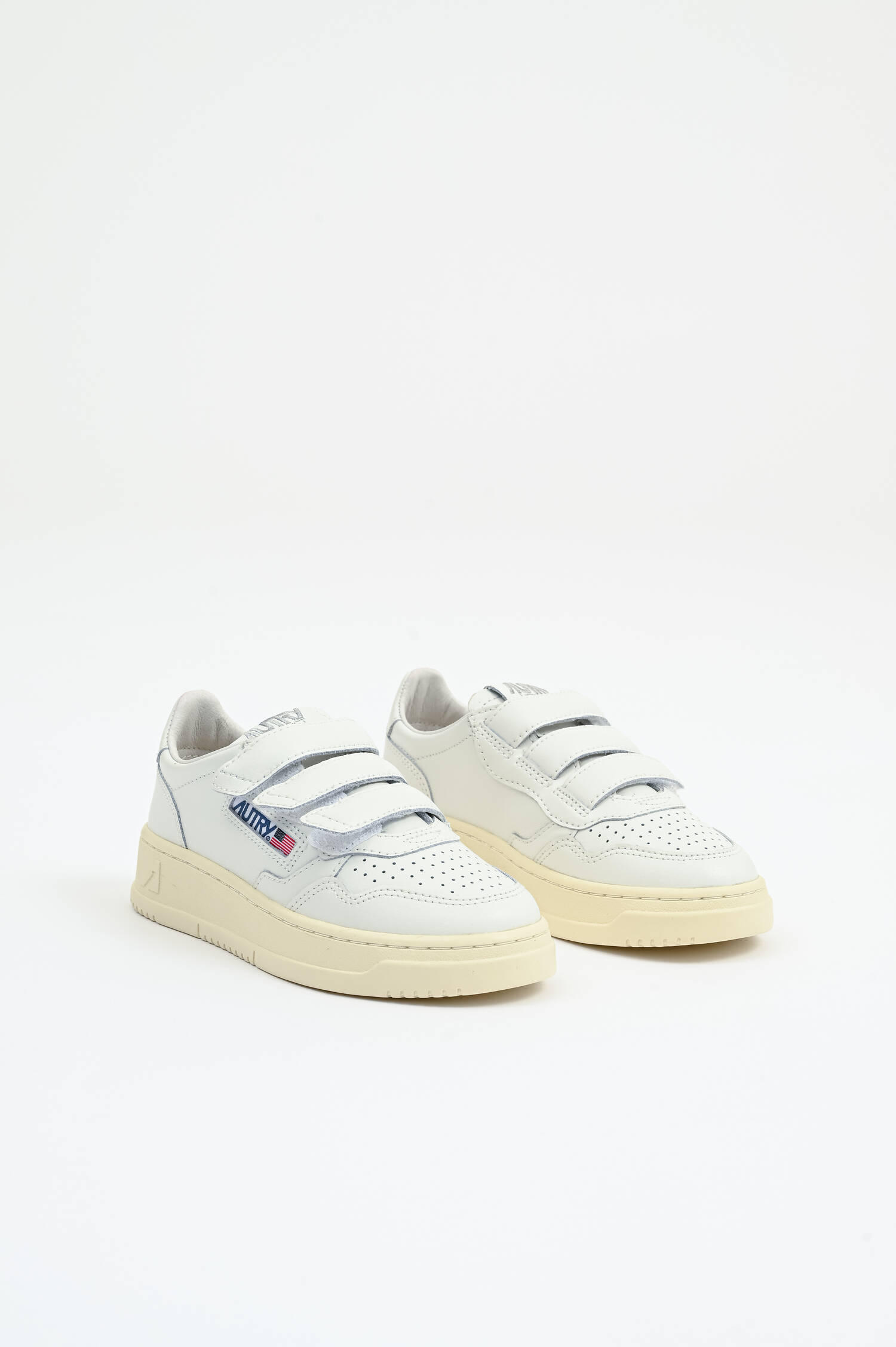 KIDS Sneaker KILK mit Klettverschluss in Weiß