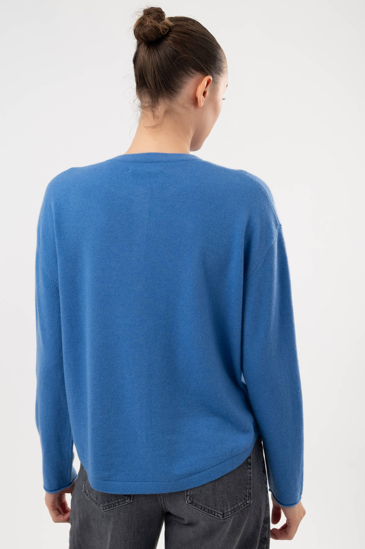 Cashmere-Cardigan in Hellblau Cashmere-Cardigan in Hellblau