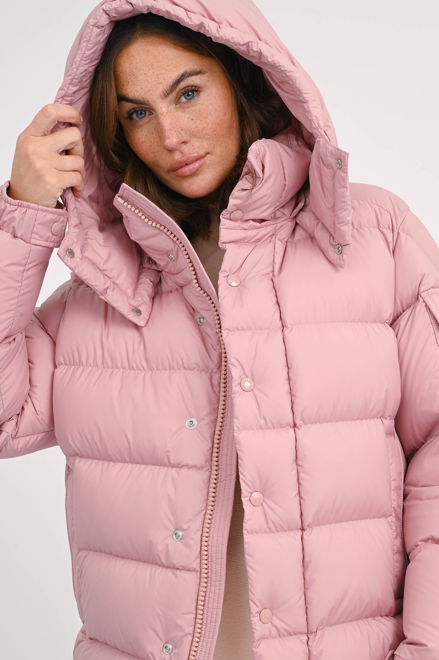 Daunenjacke MAYA in mattem Rosa