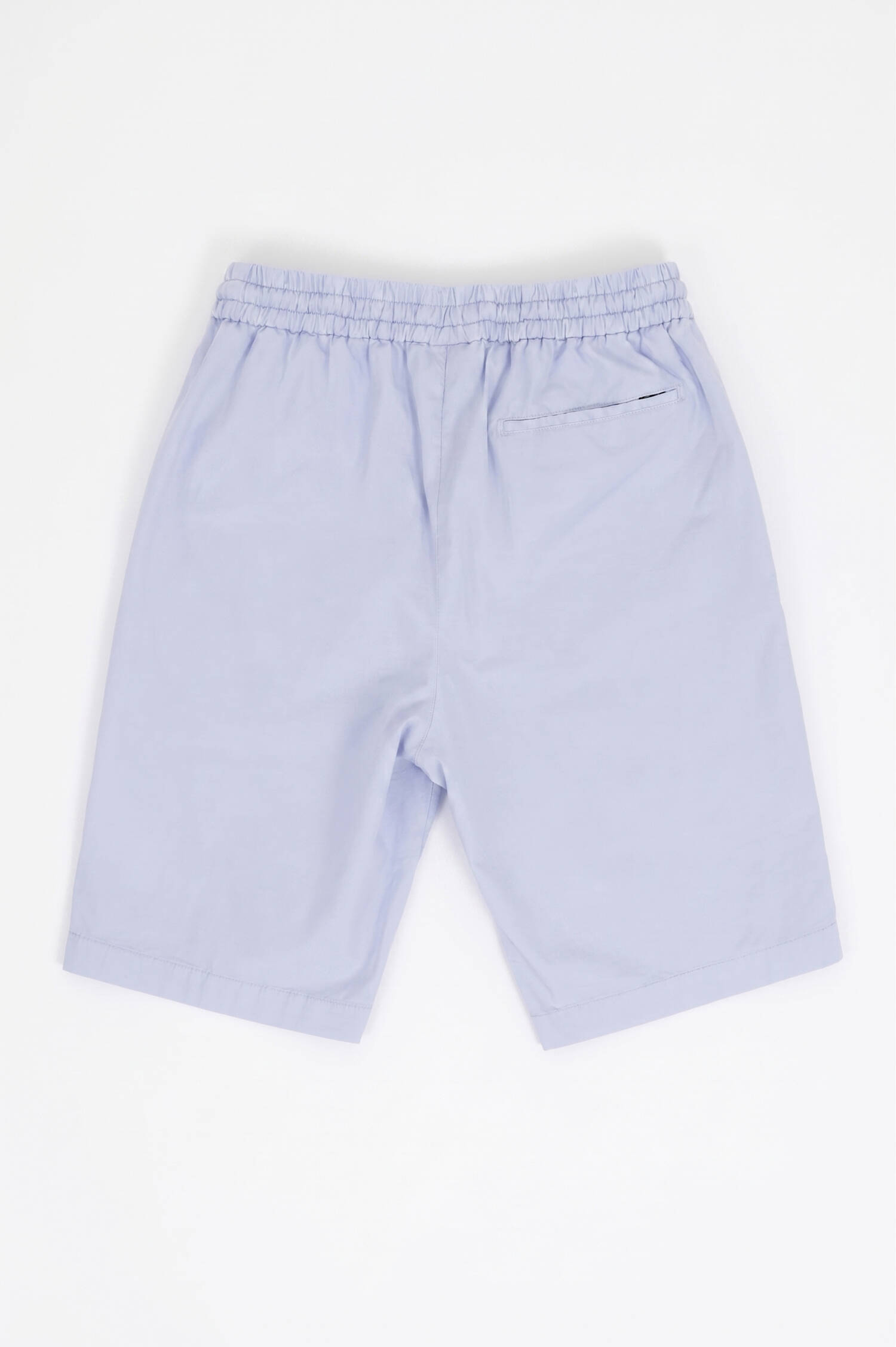 Bermuda-Shorts aus Baumwoll-Mix in Pastellblau Bermuda-Shorts aus Baumwoll-Mix in Pastellblau