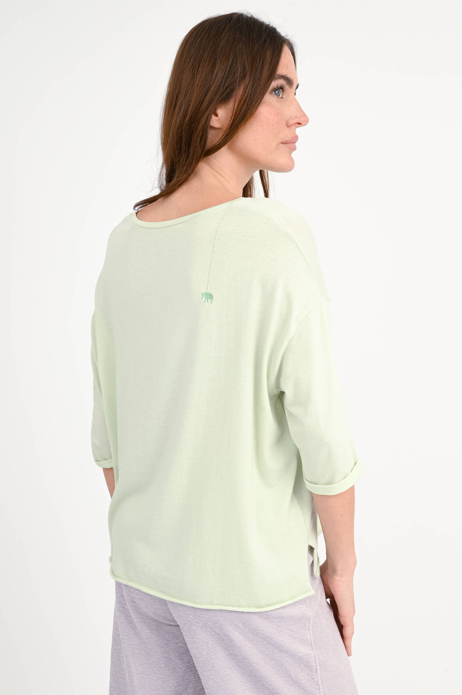 Oversize-Shirt MOLA in Mint