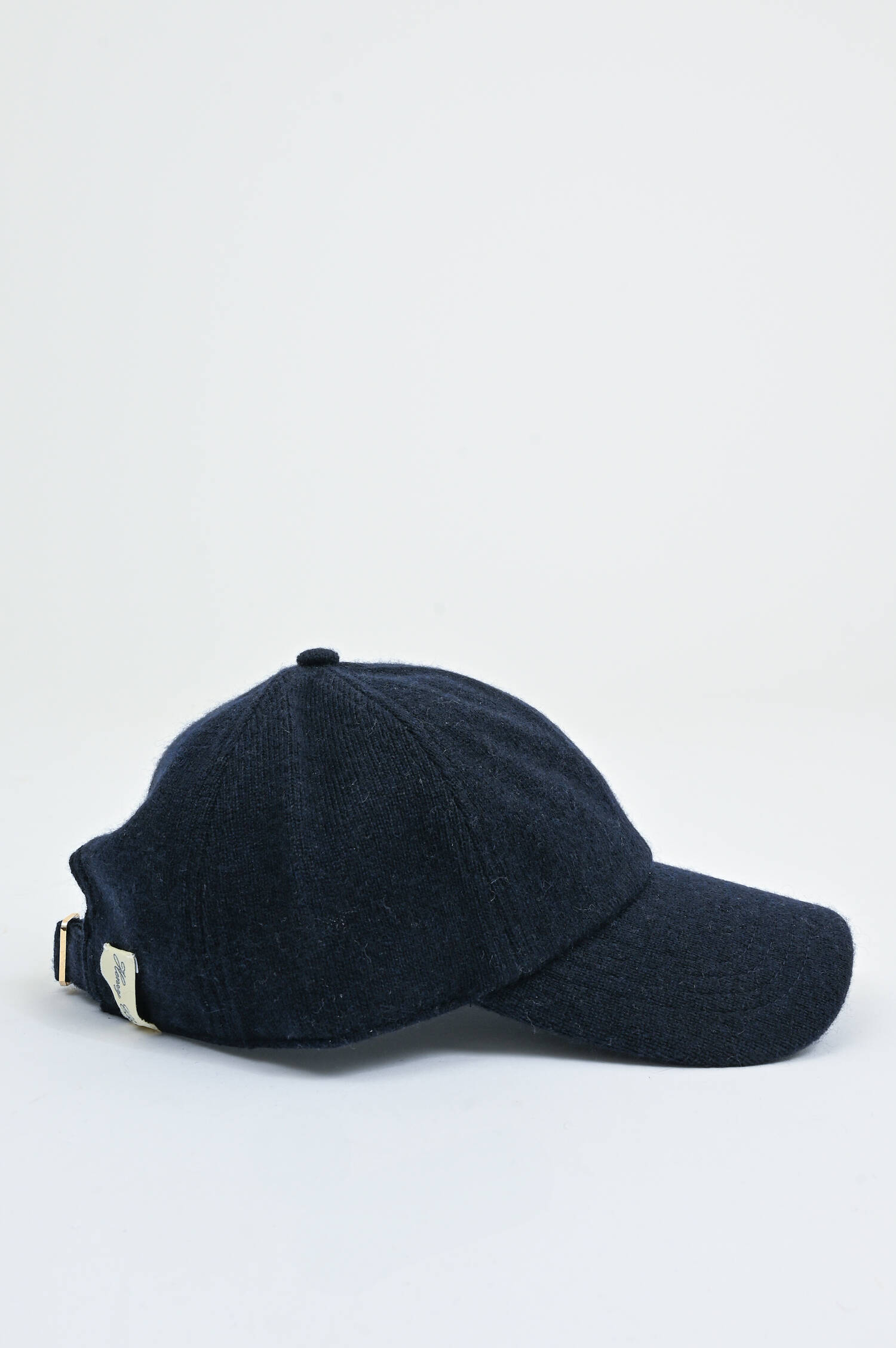 Basecap aus Cashmere in Navy