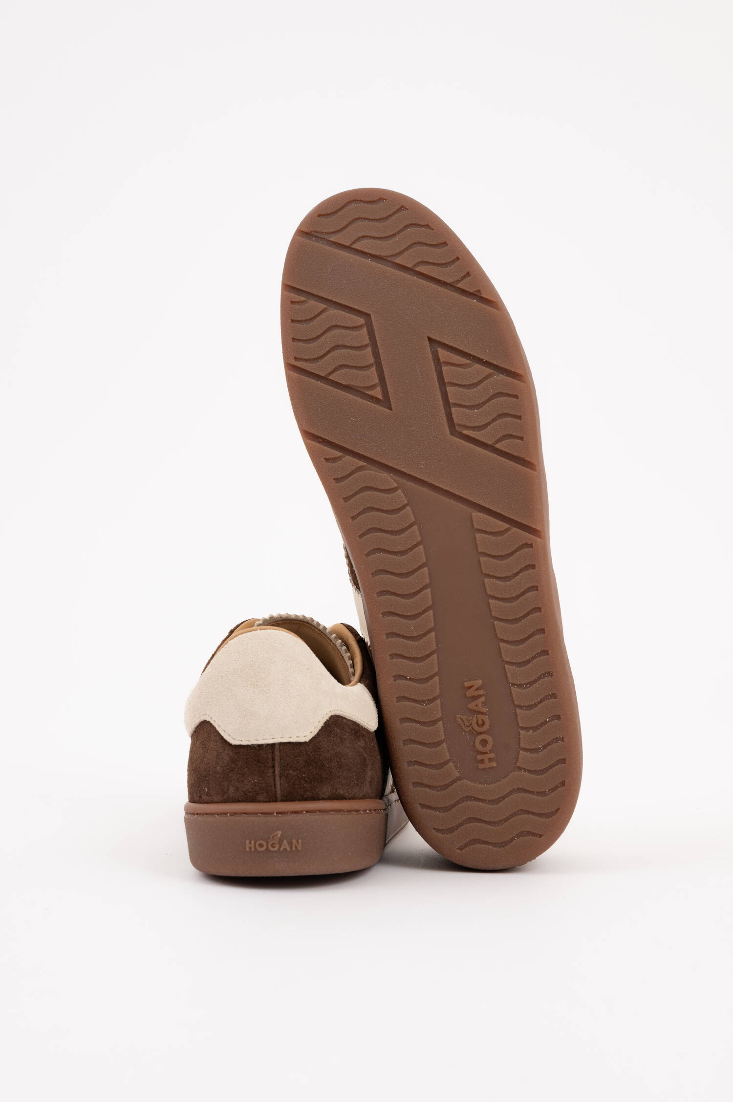 Suede Sneaker COOL in Braun/Beige Suede Sneaker COOL in Braun/Beige