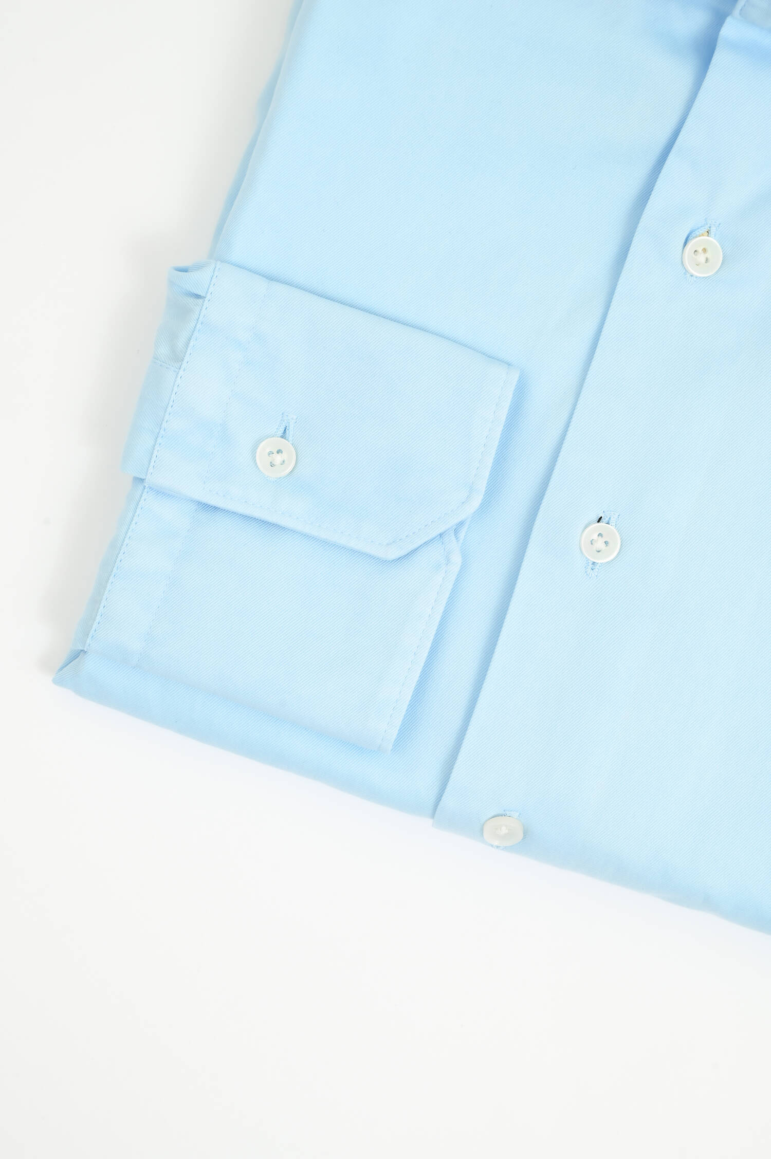  Hemd aus Baumwoll in Hellblau