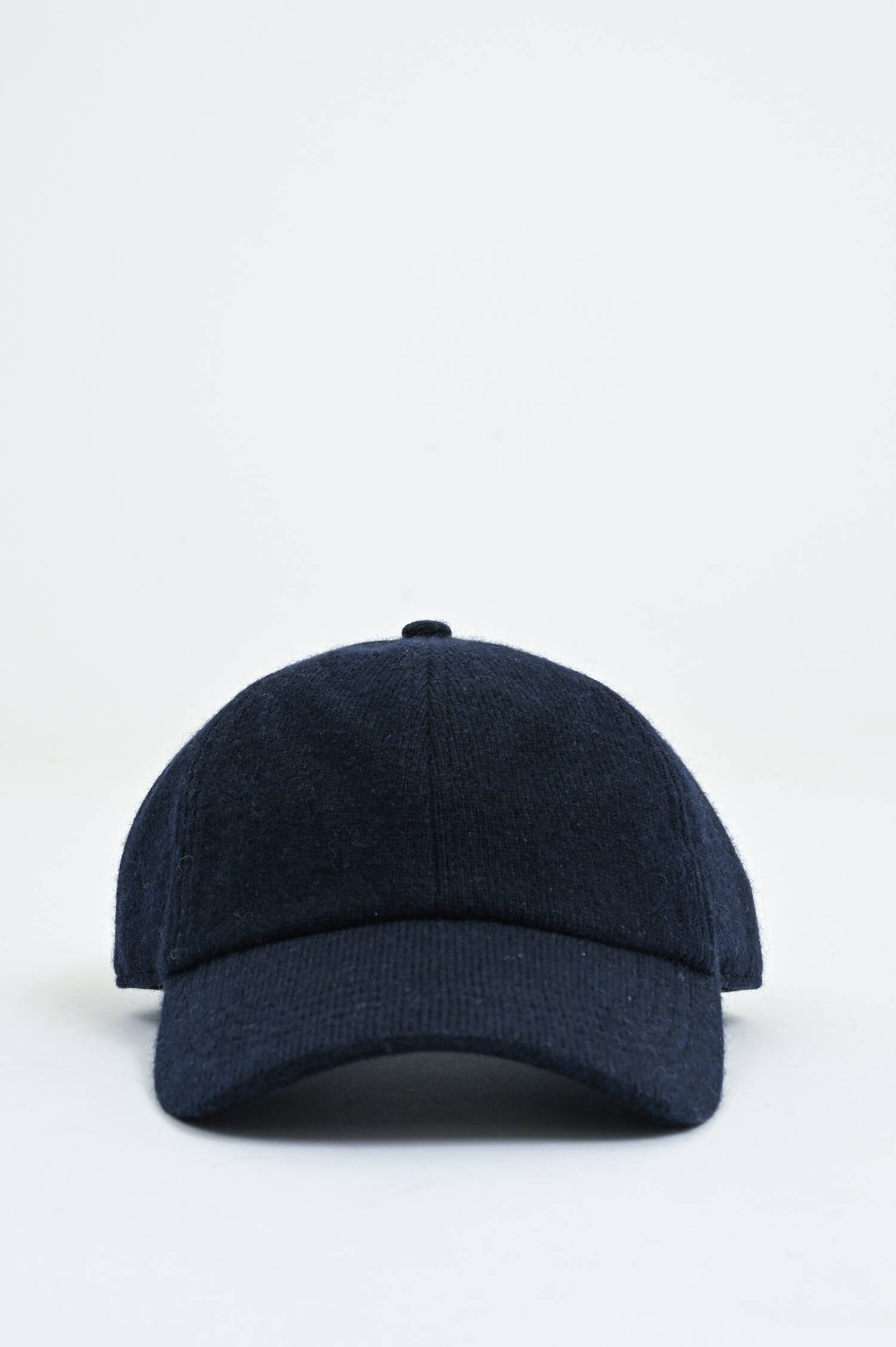 Basecap aus Cashmere in Navy