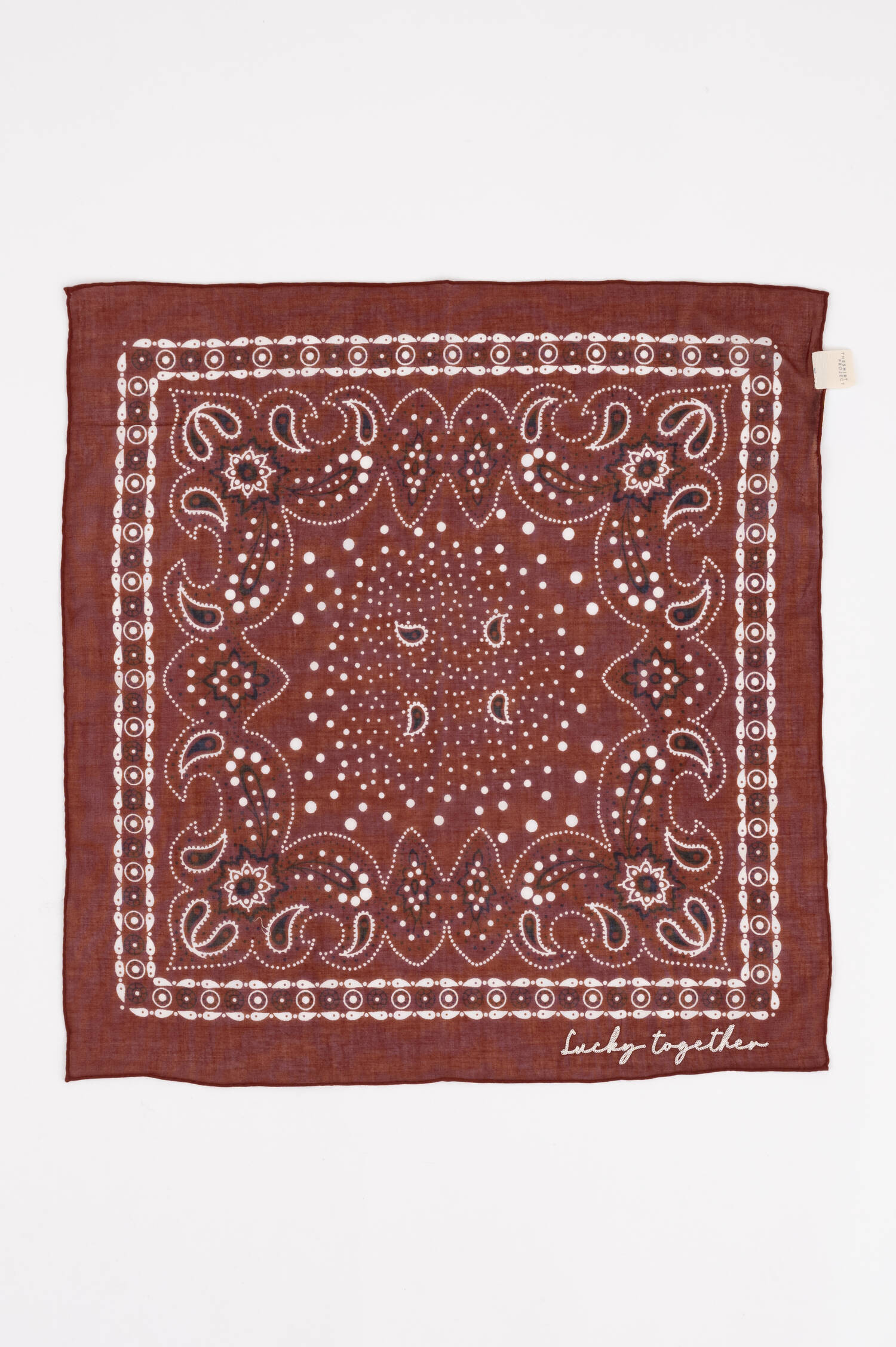 Paisley Tuch in Caramel Paisley Tuch in Caramel