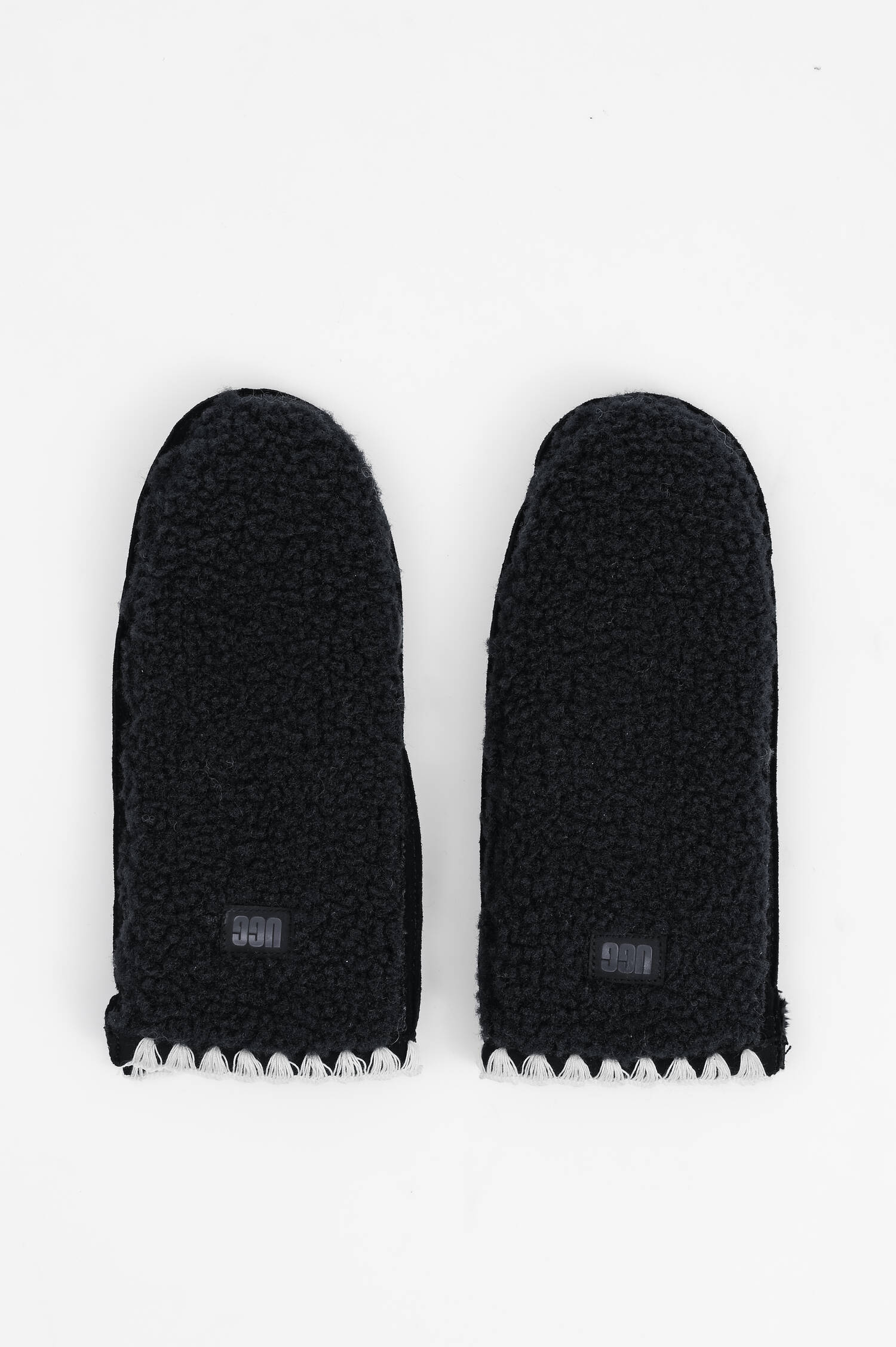 Fäustlinge SCALLOPED in Black Fäustlinge SCALLOPED in Black