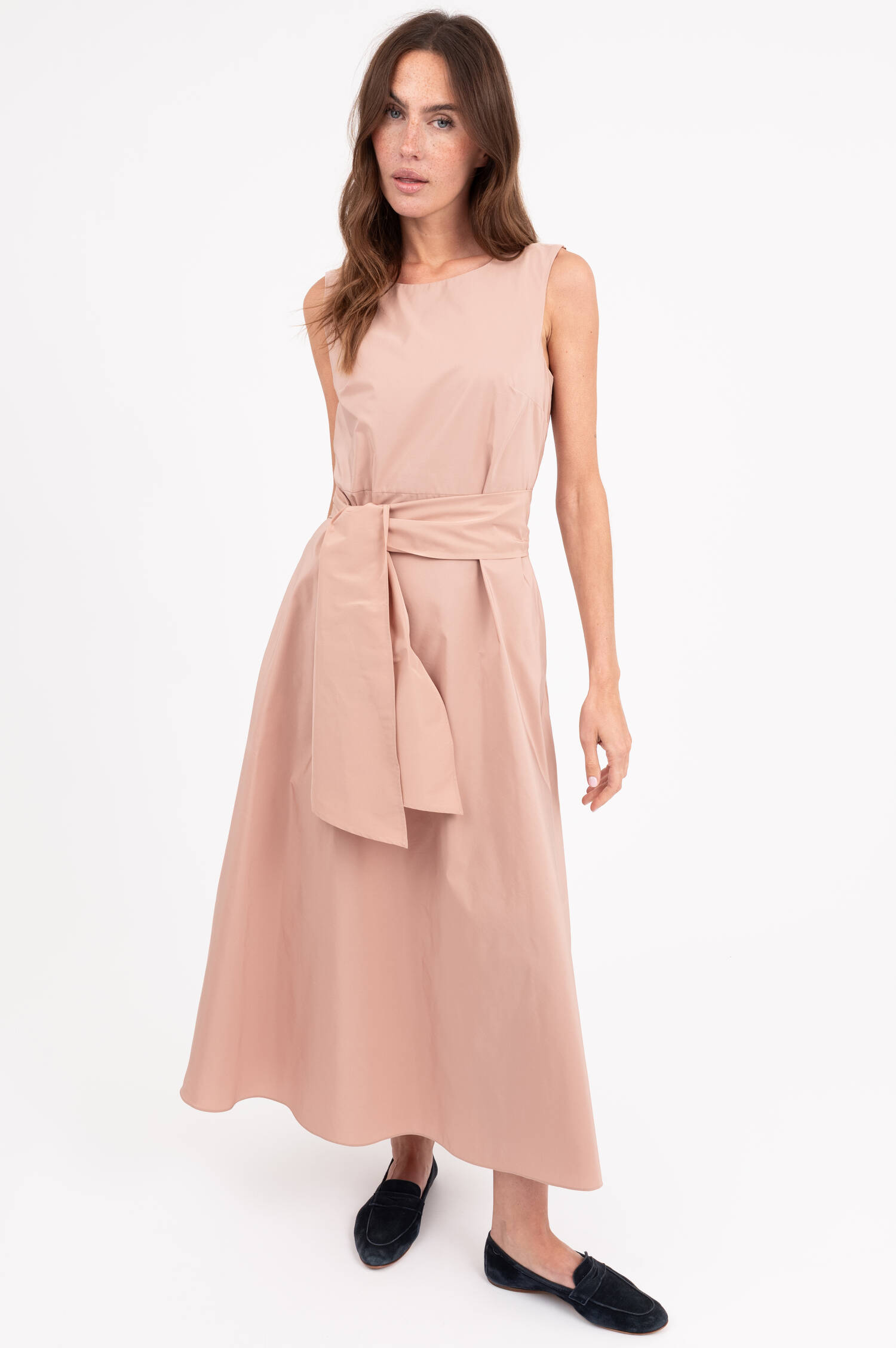 Midi Kleid GENTILE in Rosé Midi Kleid GENTILE in Rosé