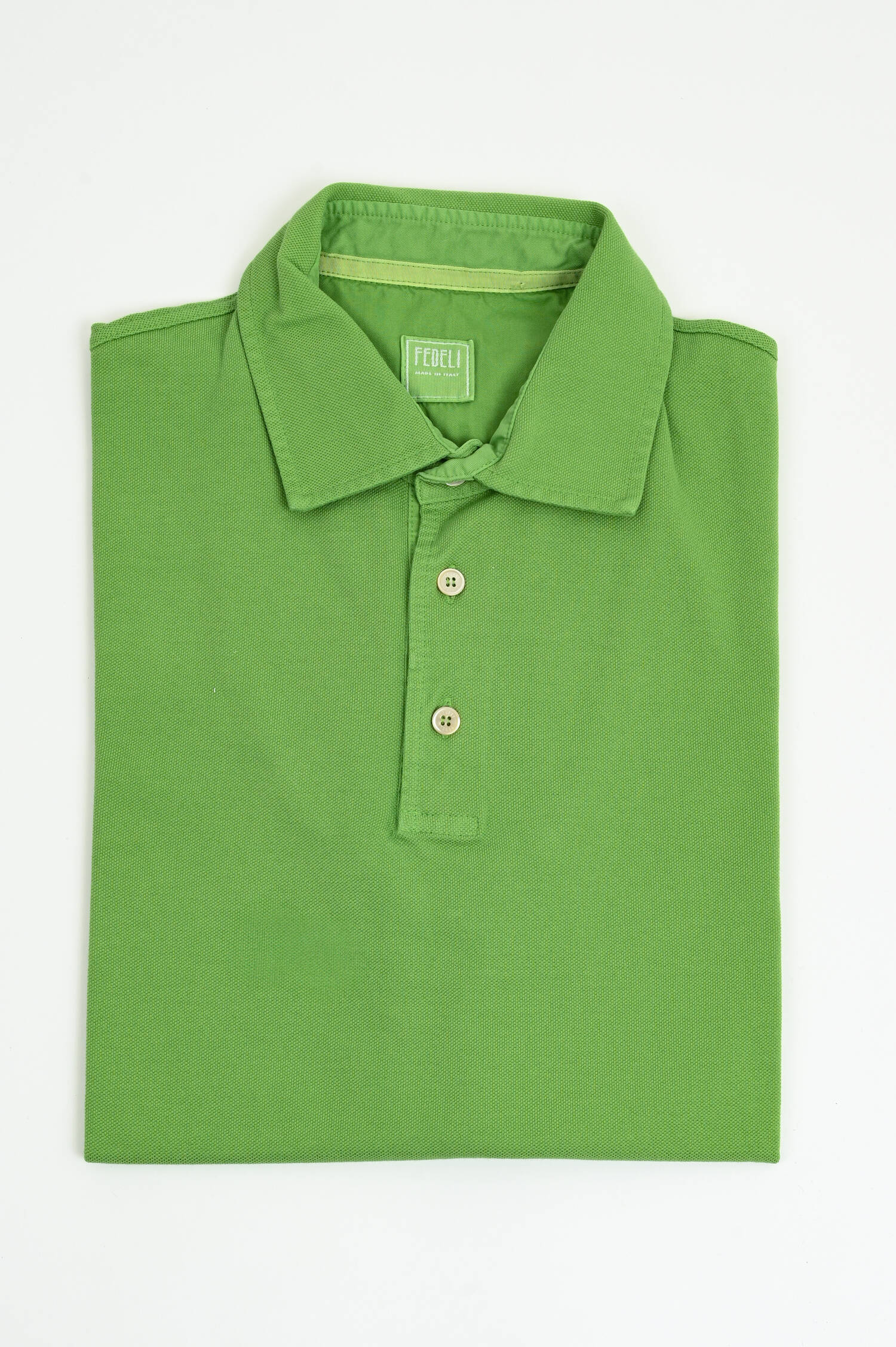 Polo-Shirt in Bright Green Polo-Shirt in Bright Green