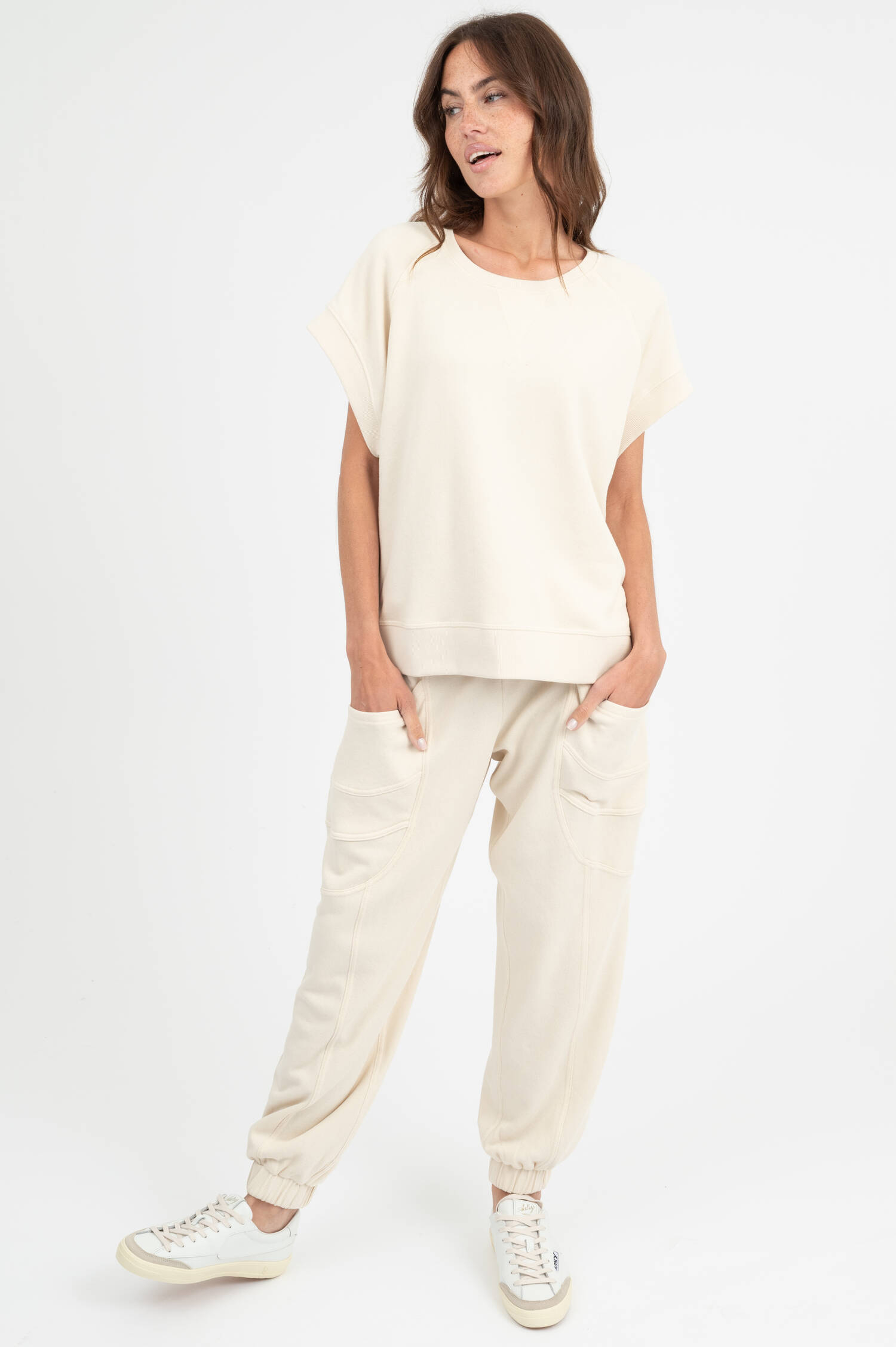 Strickshirt TORIA in Creme