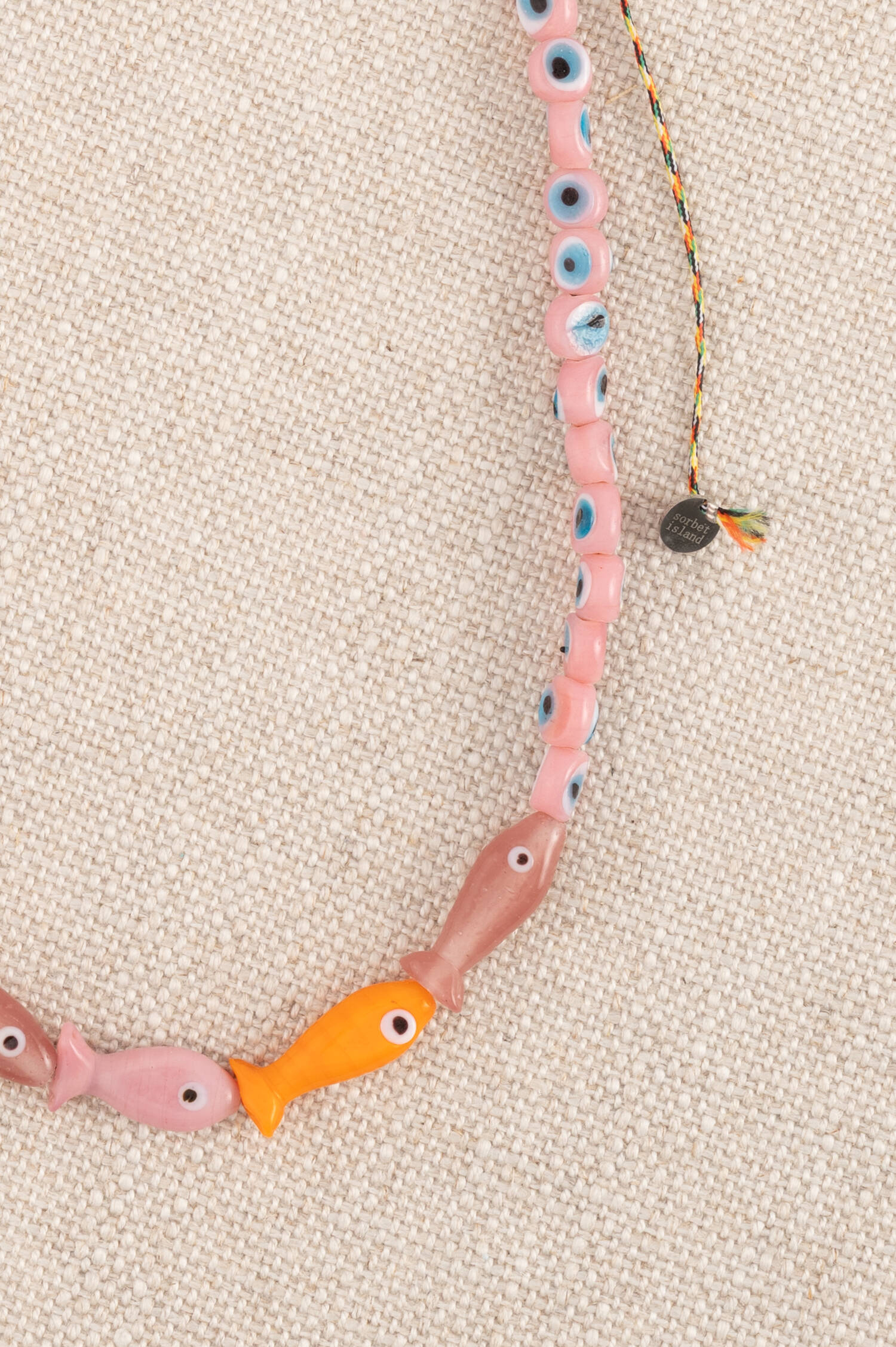 Kette BAG CHARM FISH in Rosa Kette BAG CHARM FISH in Rosa