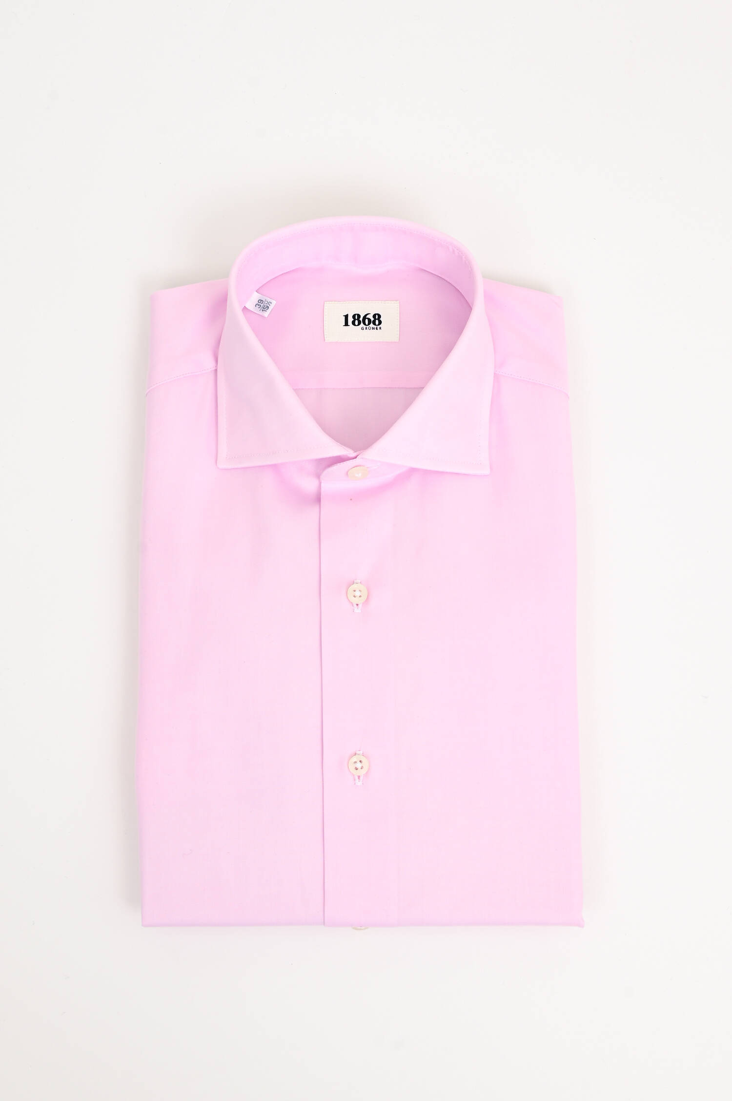 Twill-Hemd in Rosa