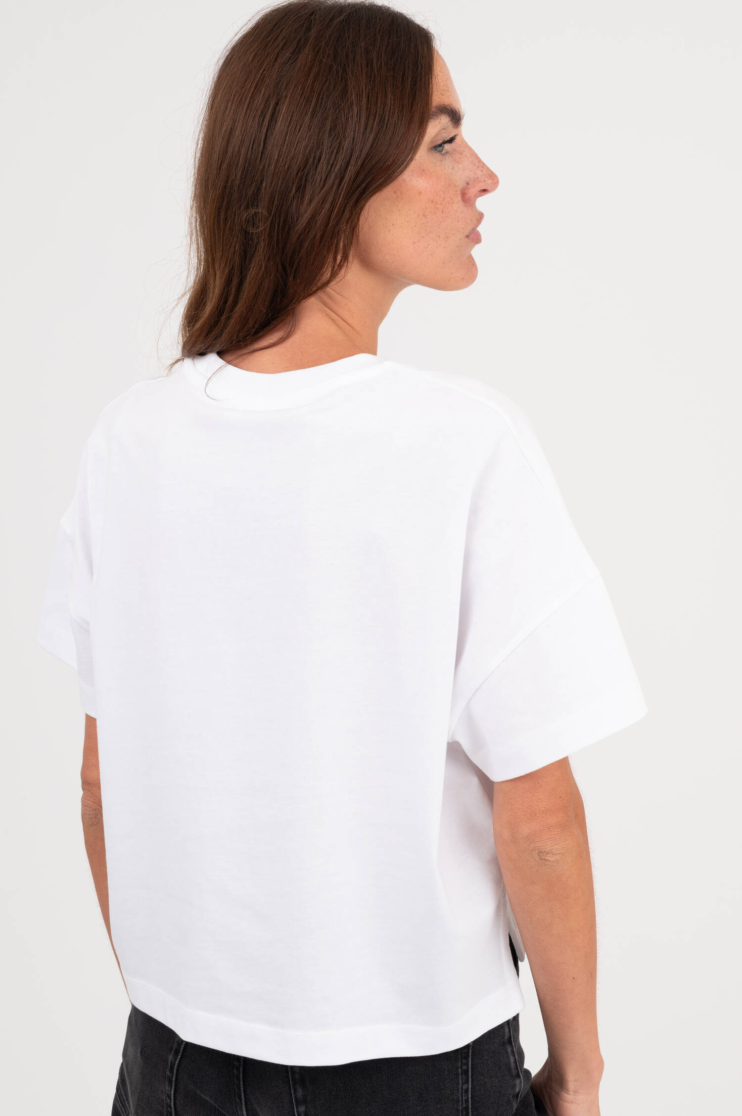 Oversize T-Shirt in Weiß