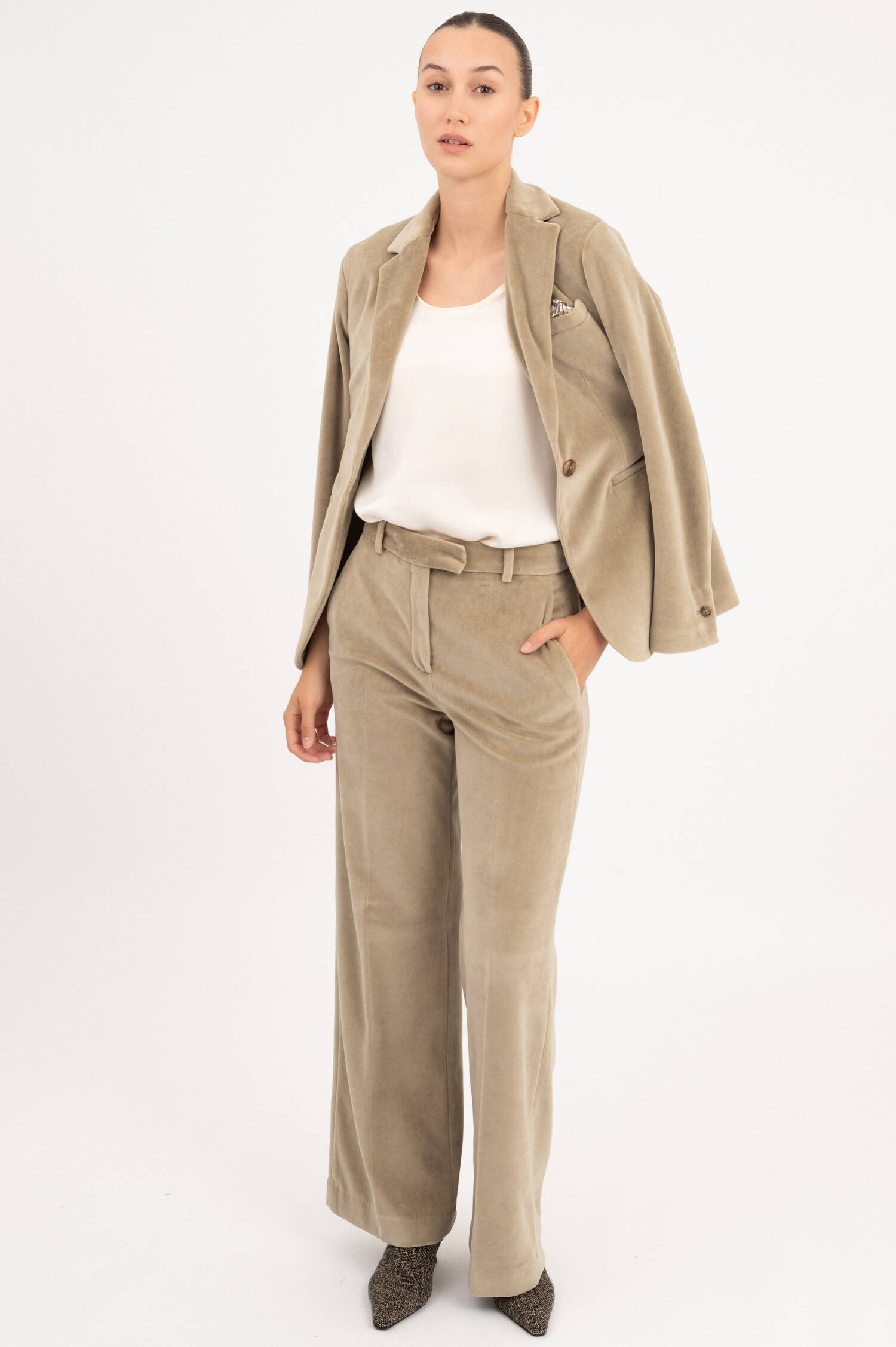 Samthose in Beige Samthose in Beige