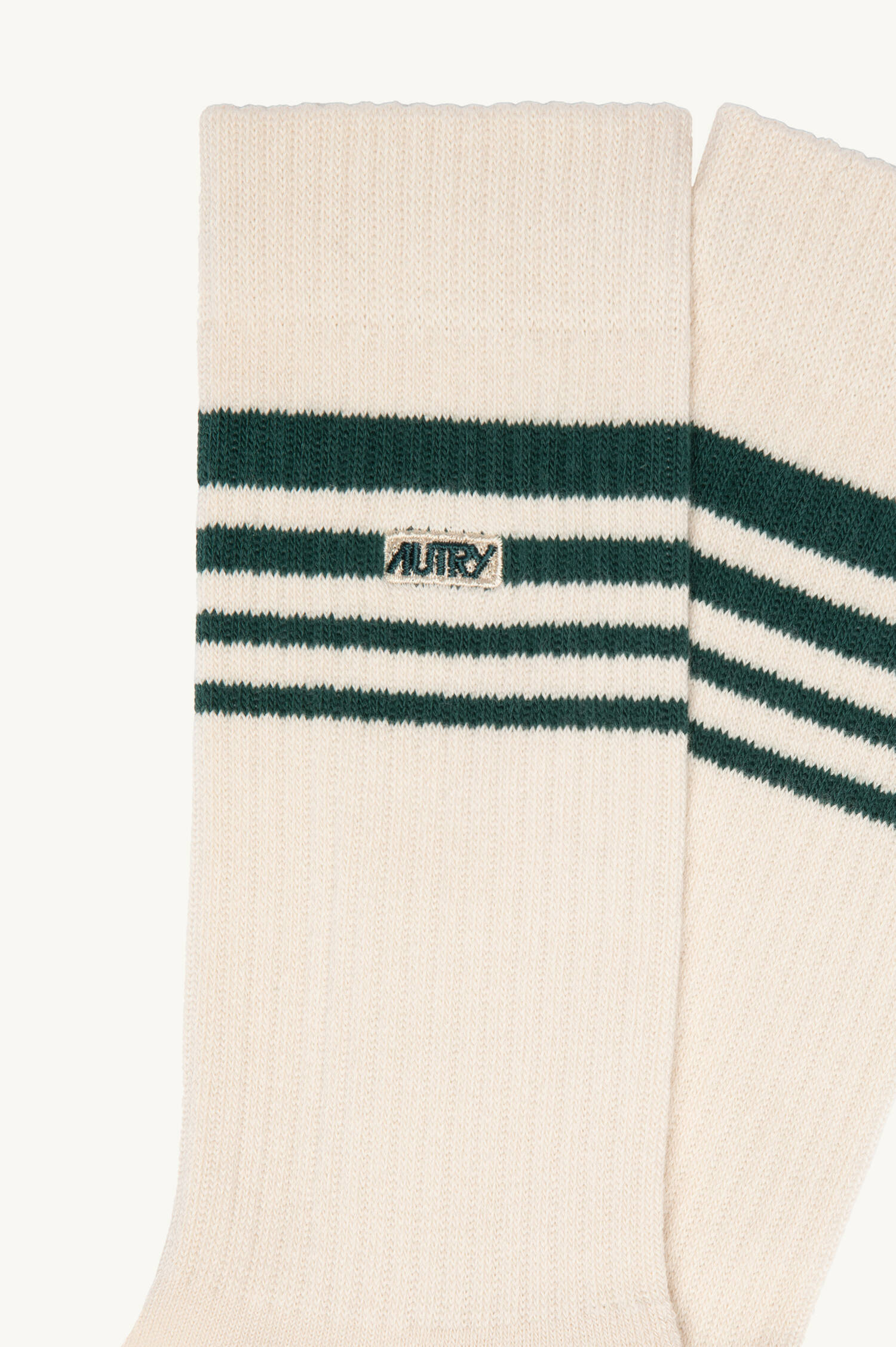 Socken SOPU in Beige/Grün Socken SOPU in Beige/Grün