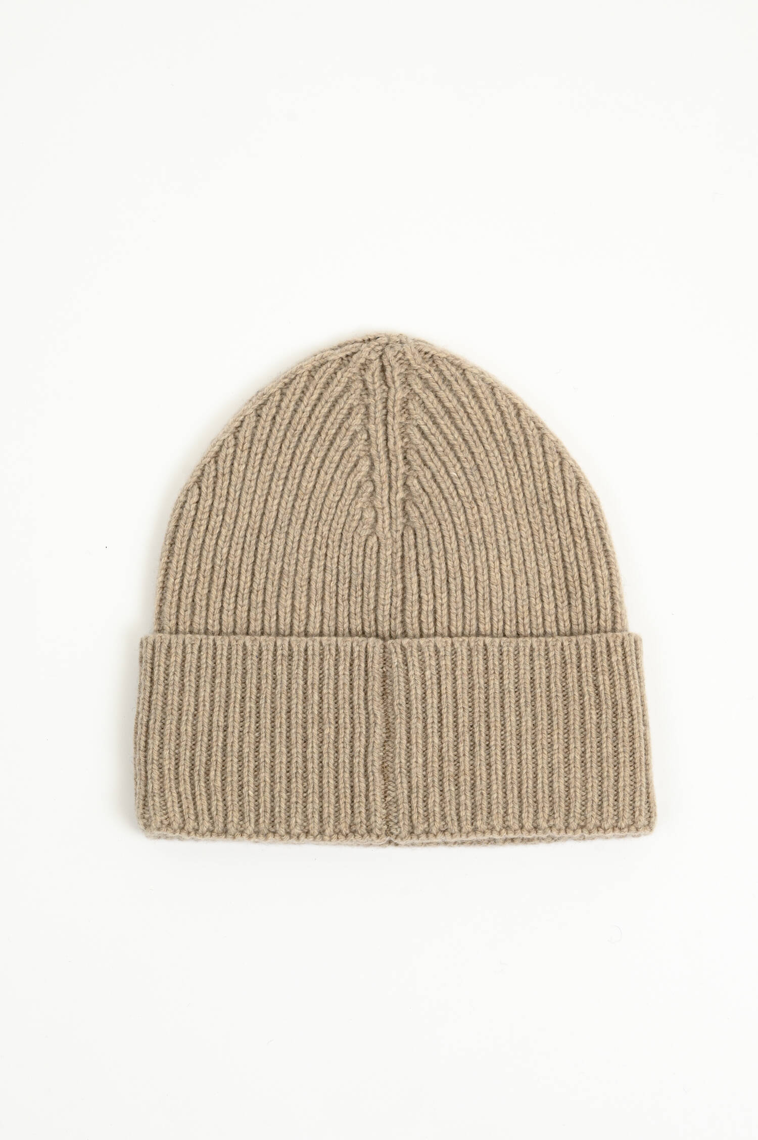 Cashmere-Mütze in Beige