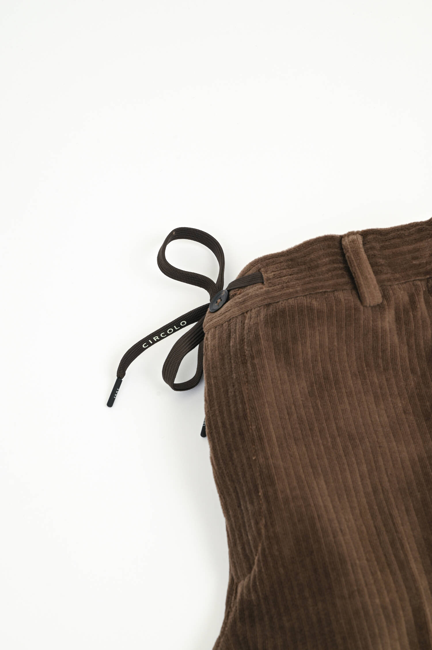 Breitcordhose in Braun