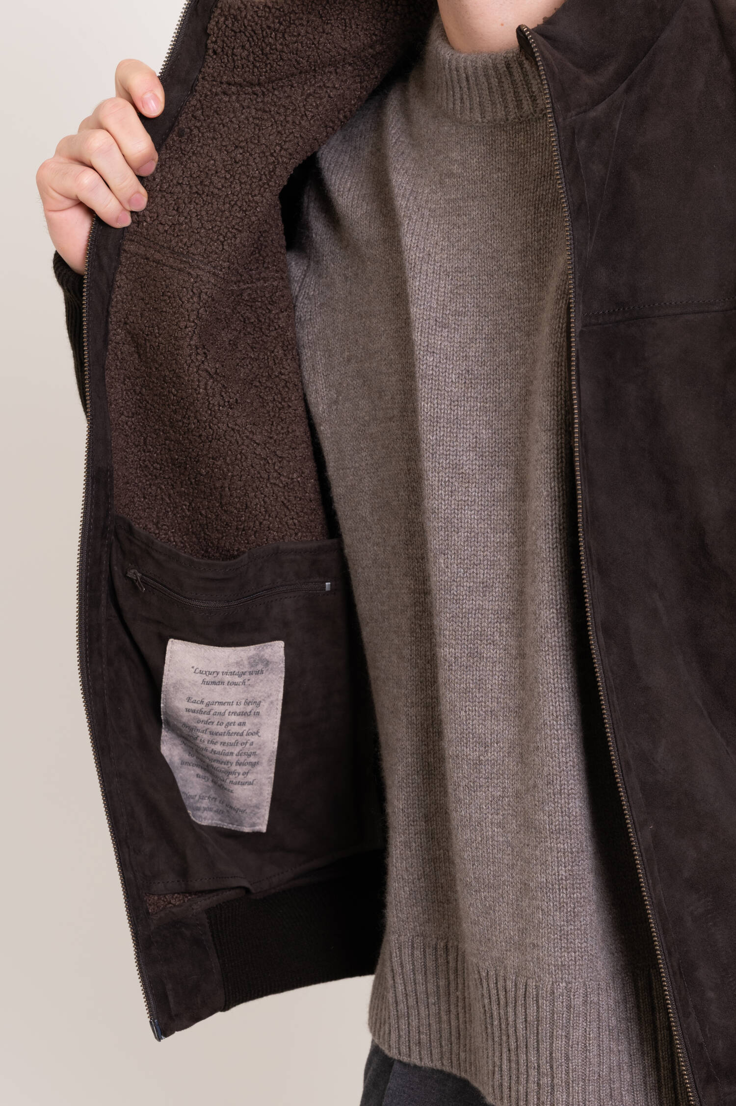 Hybrid-Jacke in Braun Hybrid-Jacke in Braun