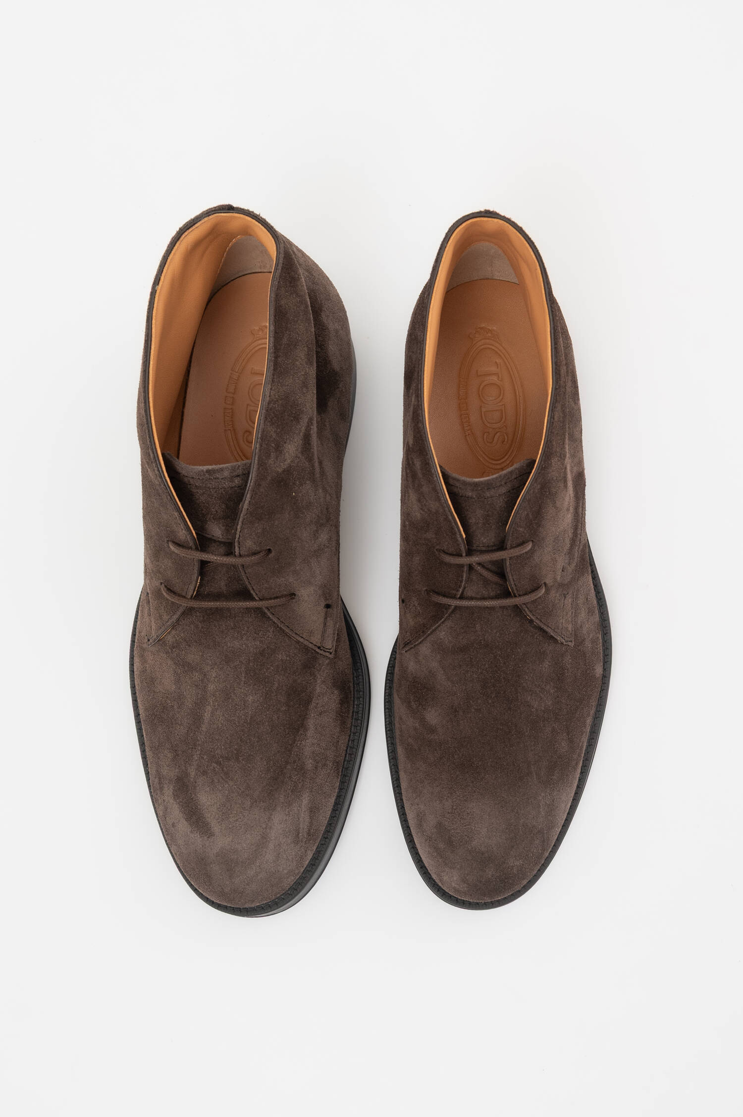 Suede Halbschuhe in Braun Suede Halbschuhe in Braun