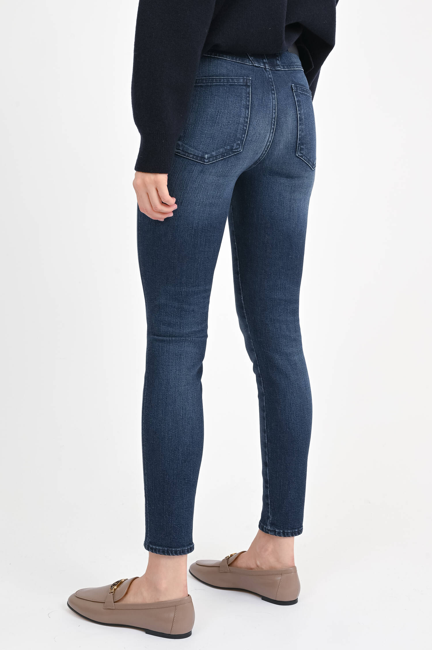  Jeans PEDAL PUSHER in Mittelblau