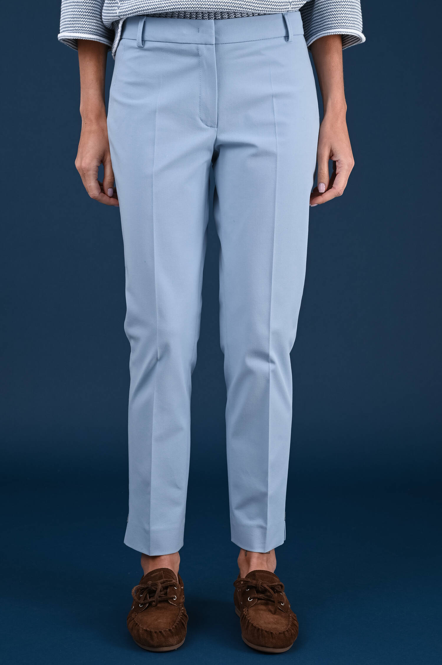 Stoffhose ALINEL in Hellblau