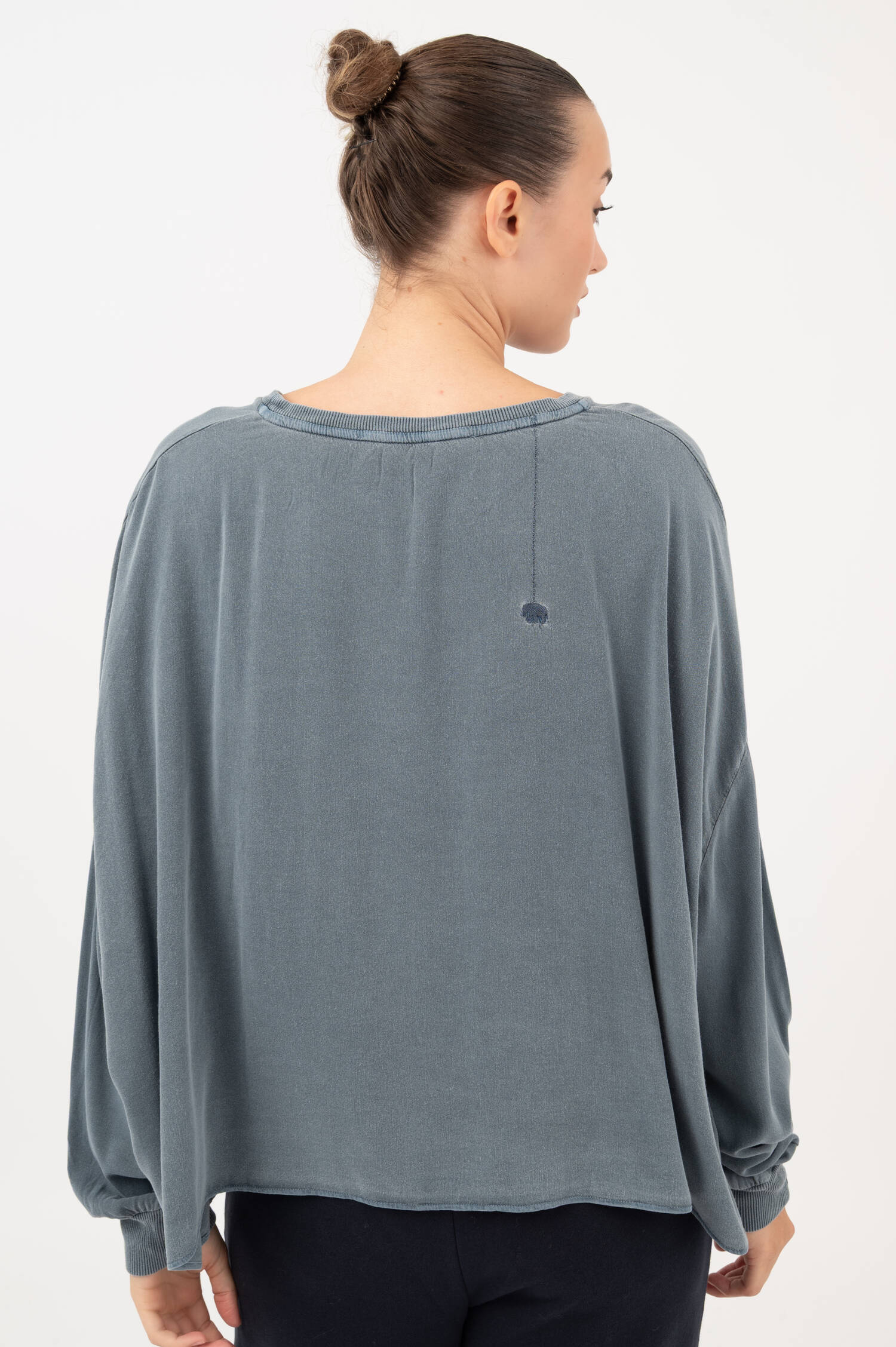 Pullover MOABY in Blaugrau