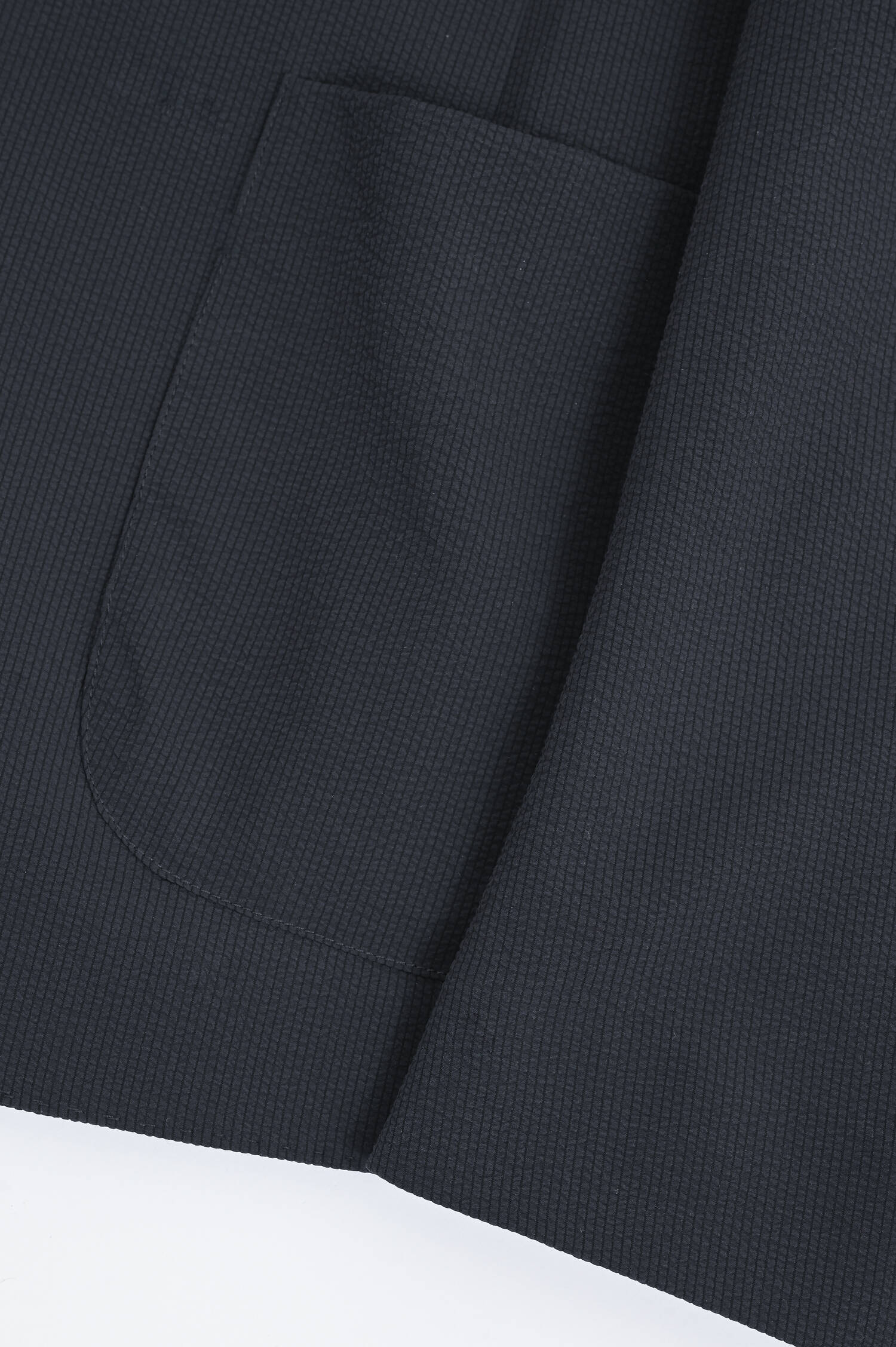 Seersucker Sakko in Navy