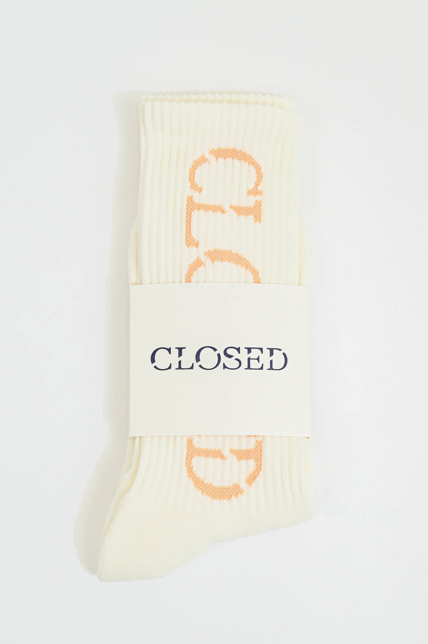 Socken aus Baumwoll-Mix in Ivory/Peach Socken aus Baumwoll-Mix in Ivory/Peach