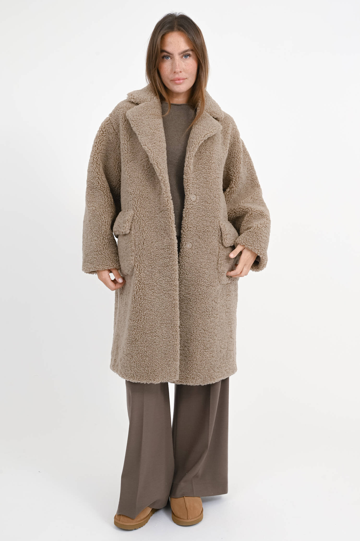 Teddymantel YOGI in Haselnuss Teddymantel YOGI in Haselnuss