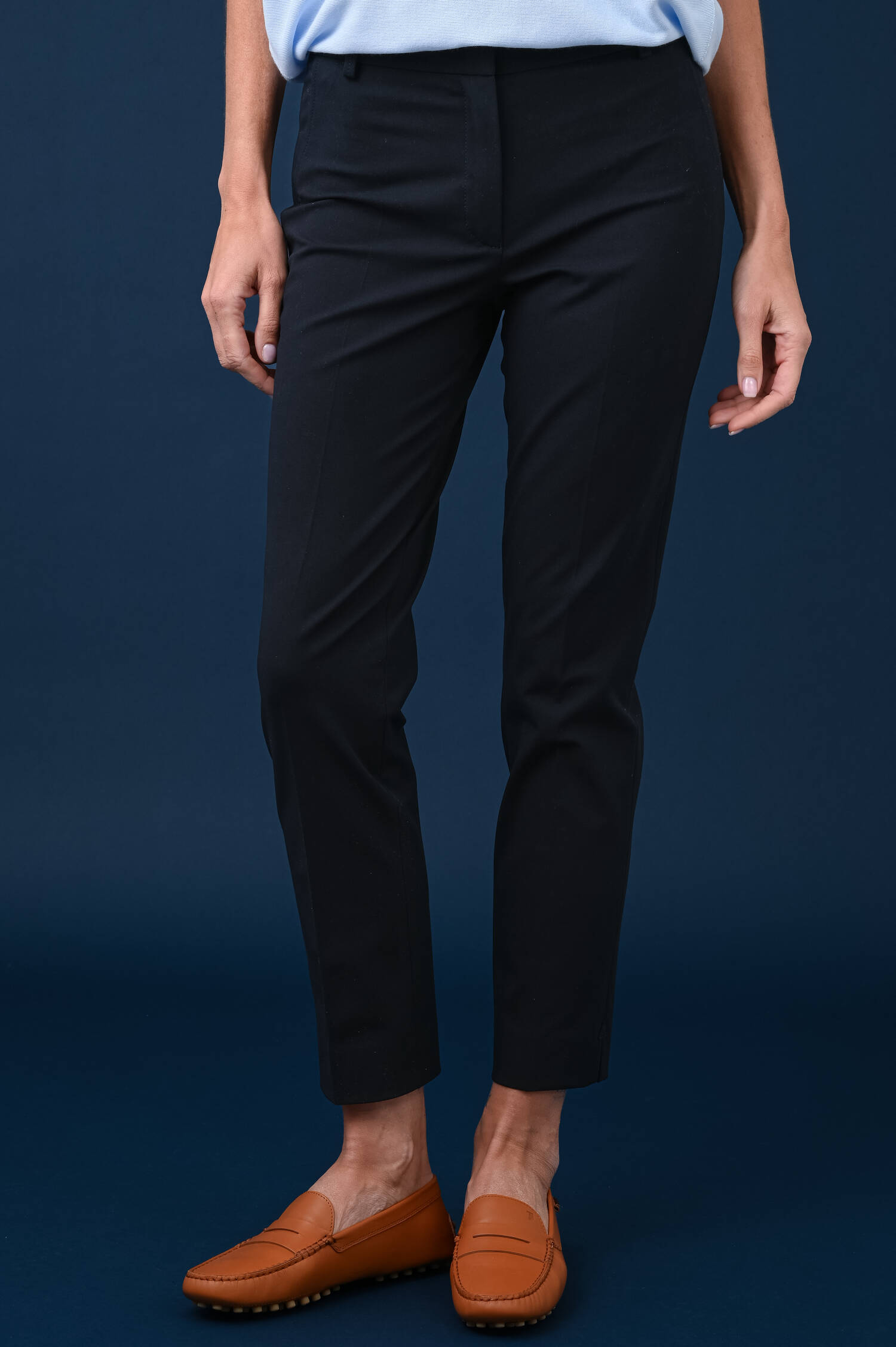 Stoffhose ALINEL in Navy