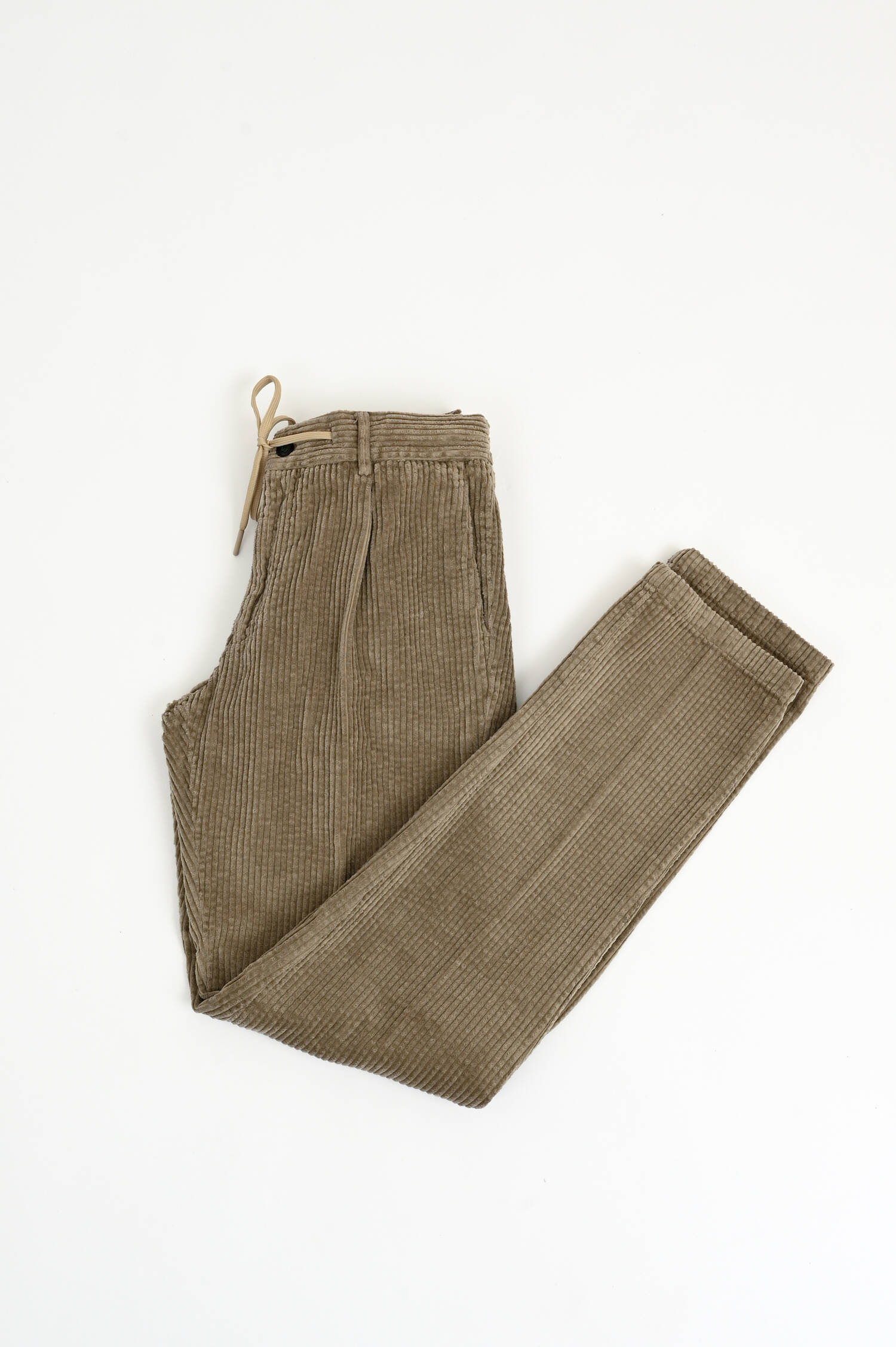 Breitcordhose SPIAGGIA in Dunkelbeige