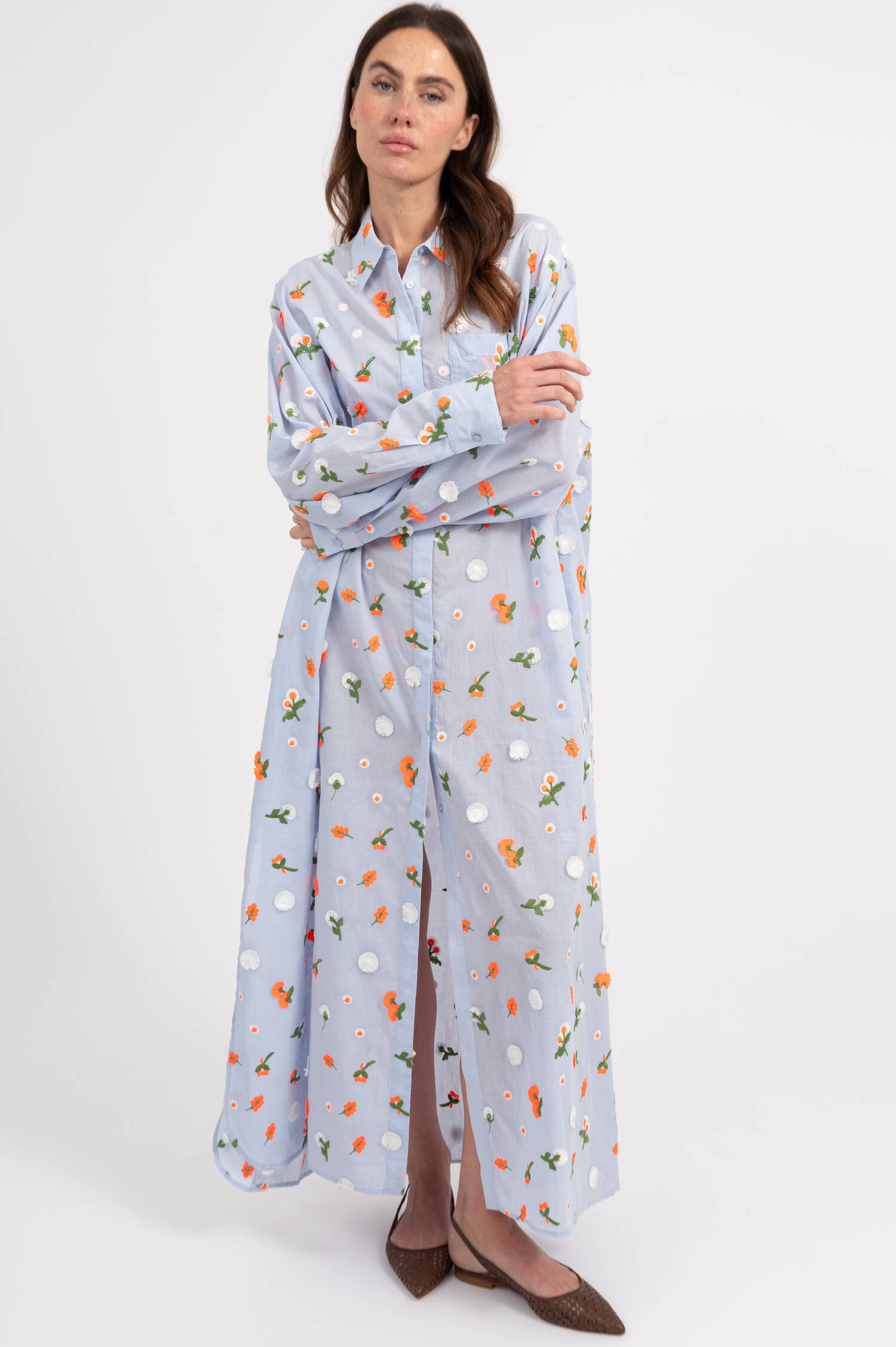 Maxi-Kleid JAMANNA in Hellblau