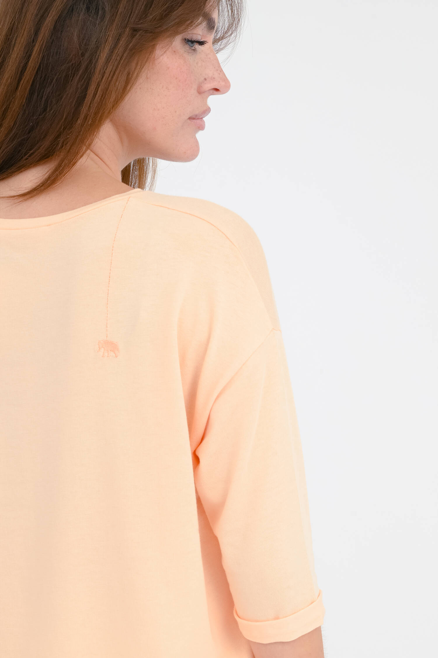 Oversize-Shirt MOLA in Peach
