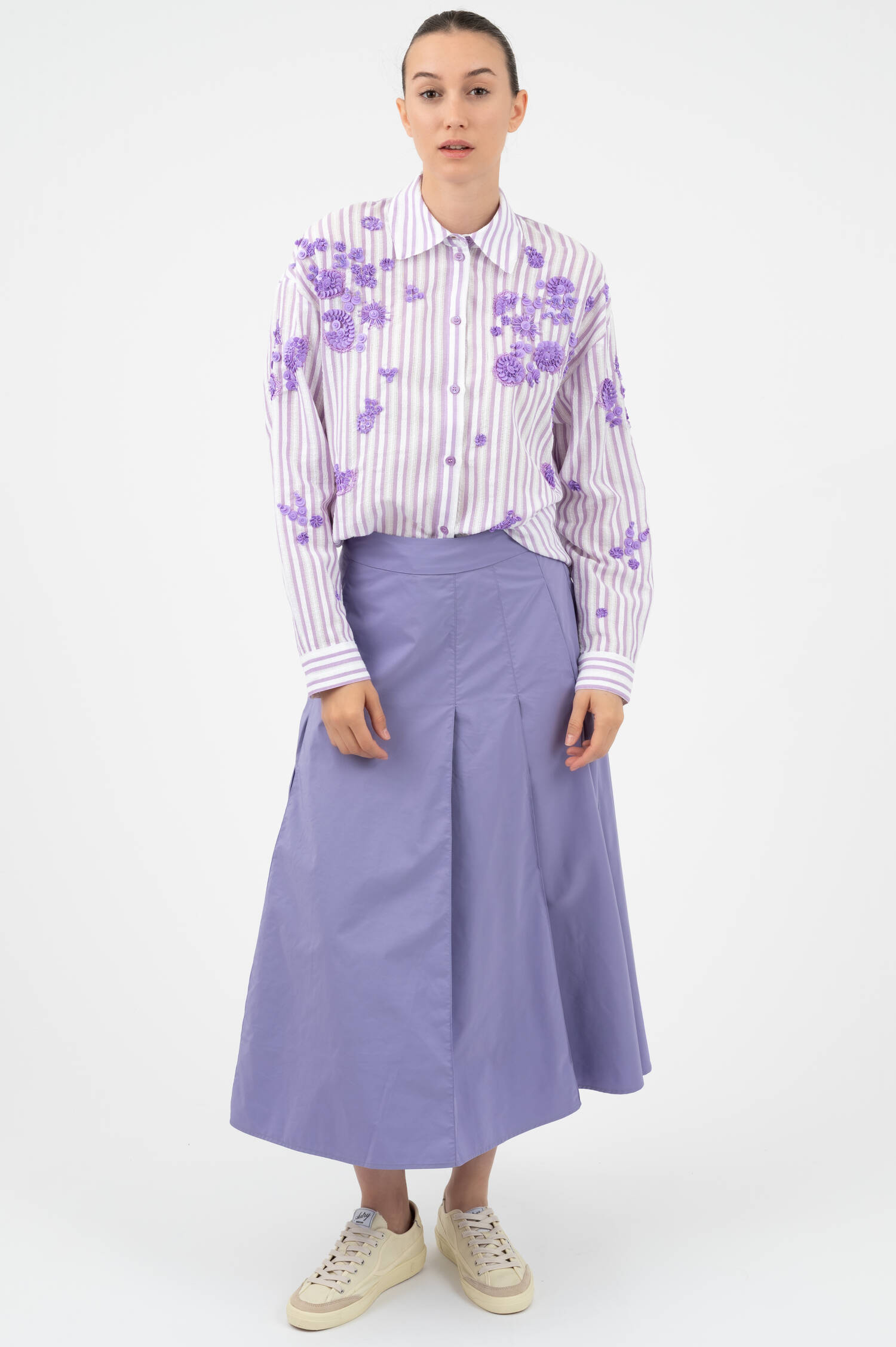 Faltenrock JAELYN in Violett Faltenrock JAELYN in Violett