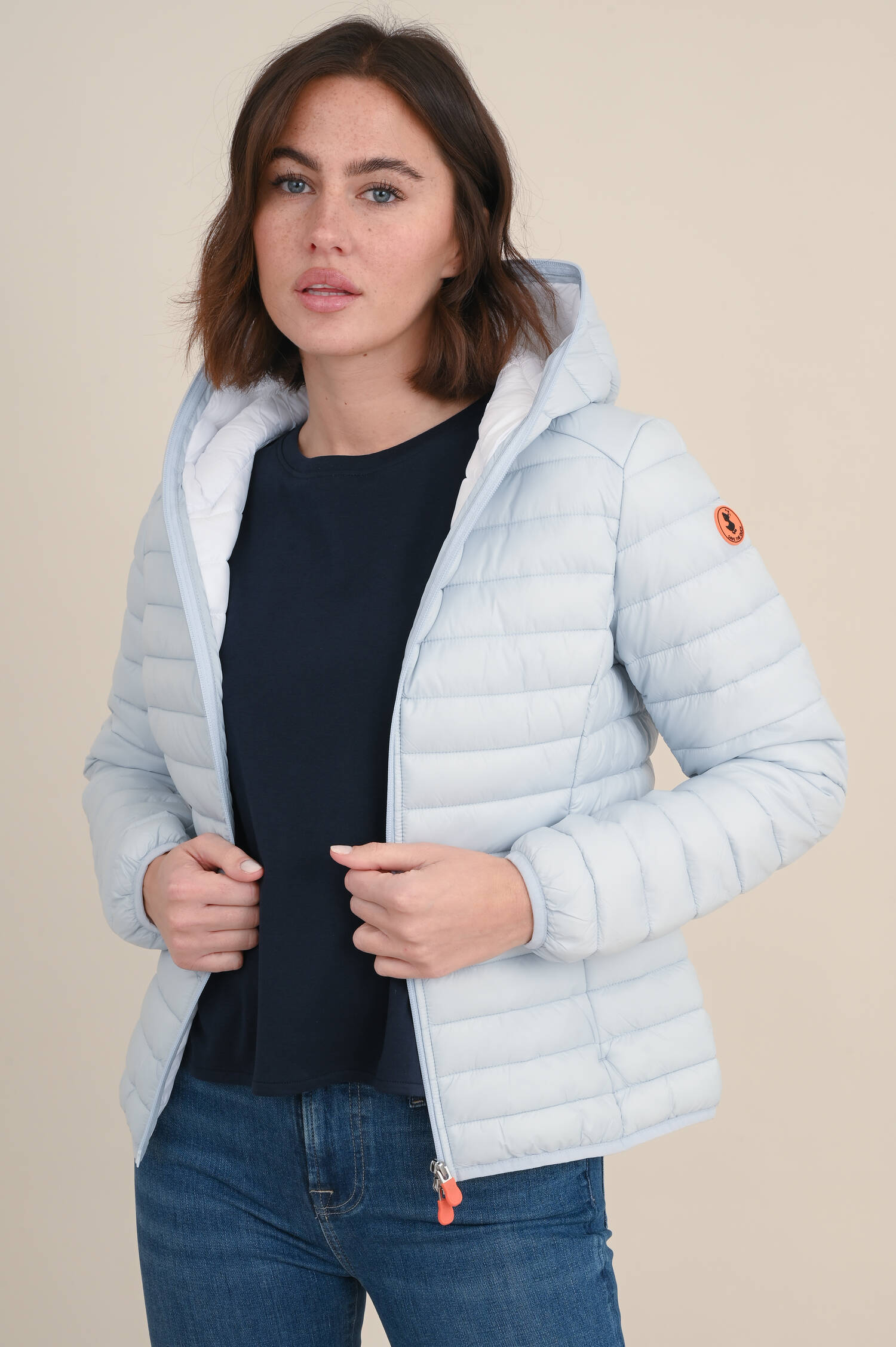 Steppjacke DAISY in Eisblau