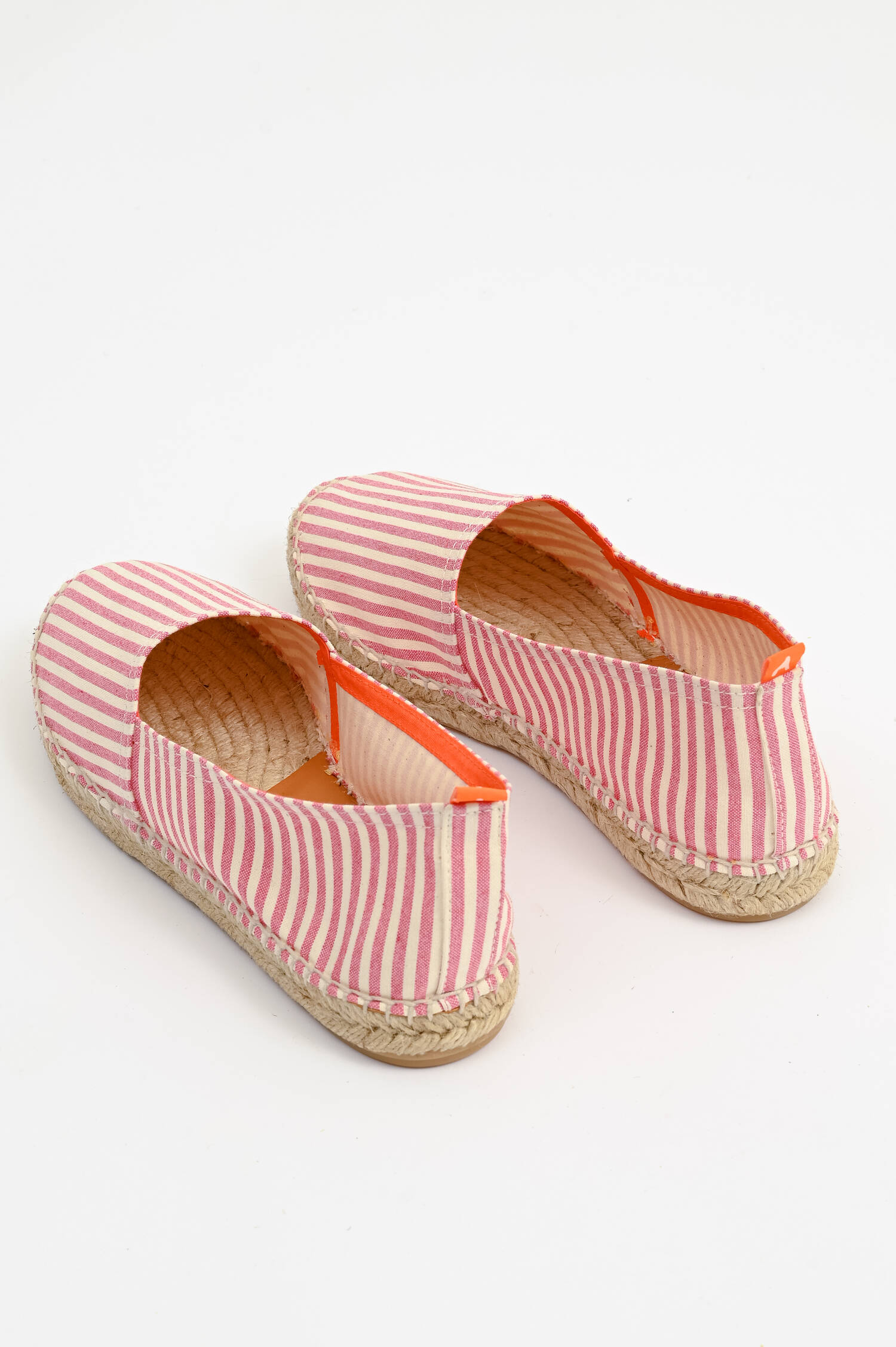Gestreiftes Espandrilles ROYAS in Rot/WEIß