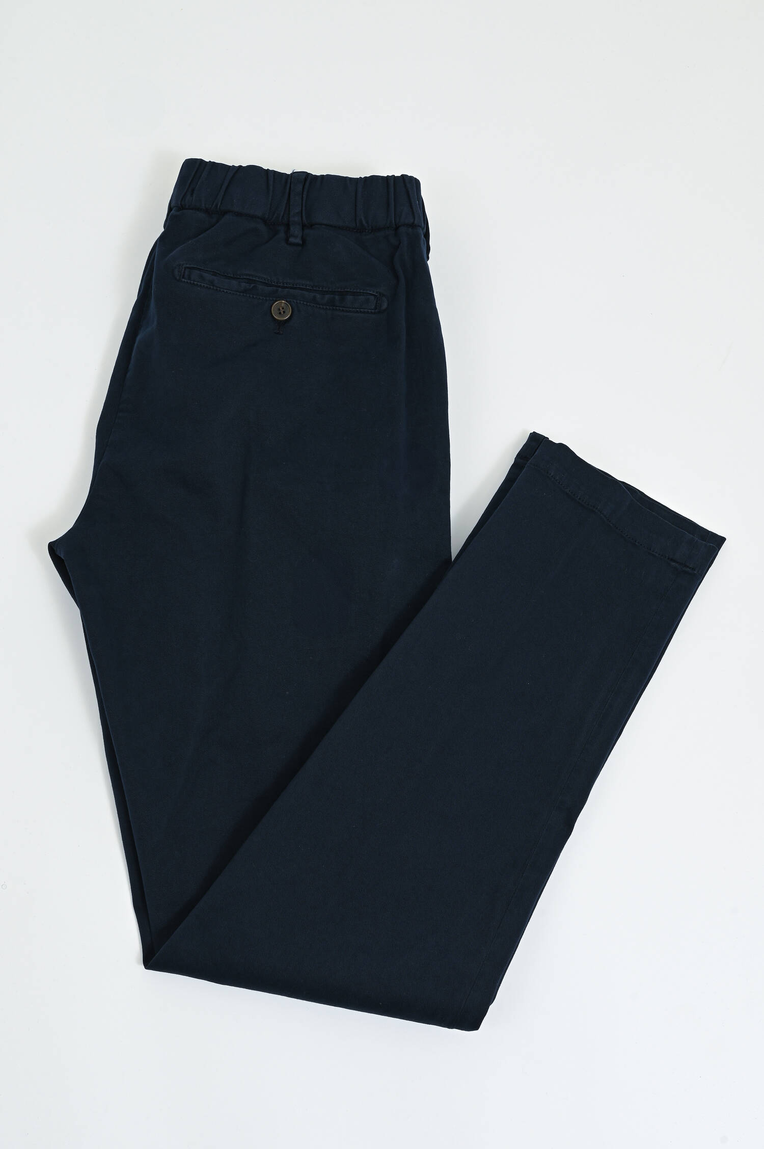 Hose aus Baumwolle in Navy