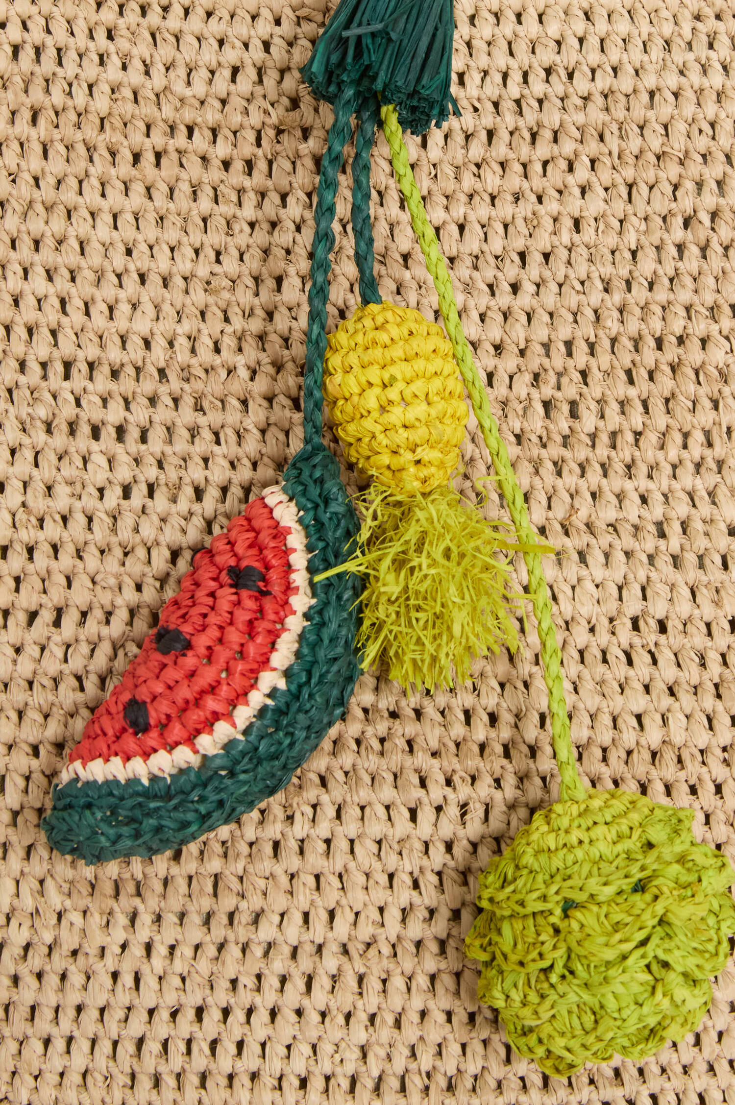Anhänger BAG CHARM WATERMELON in Natur Anhänger BAG CHARM WATERMELON in Natur