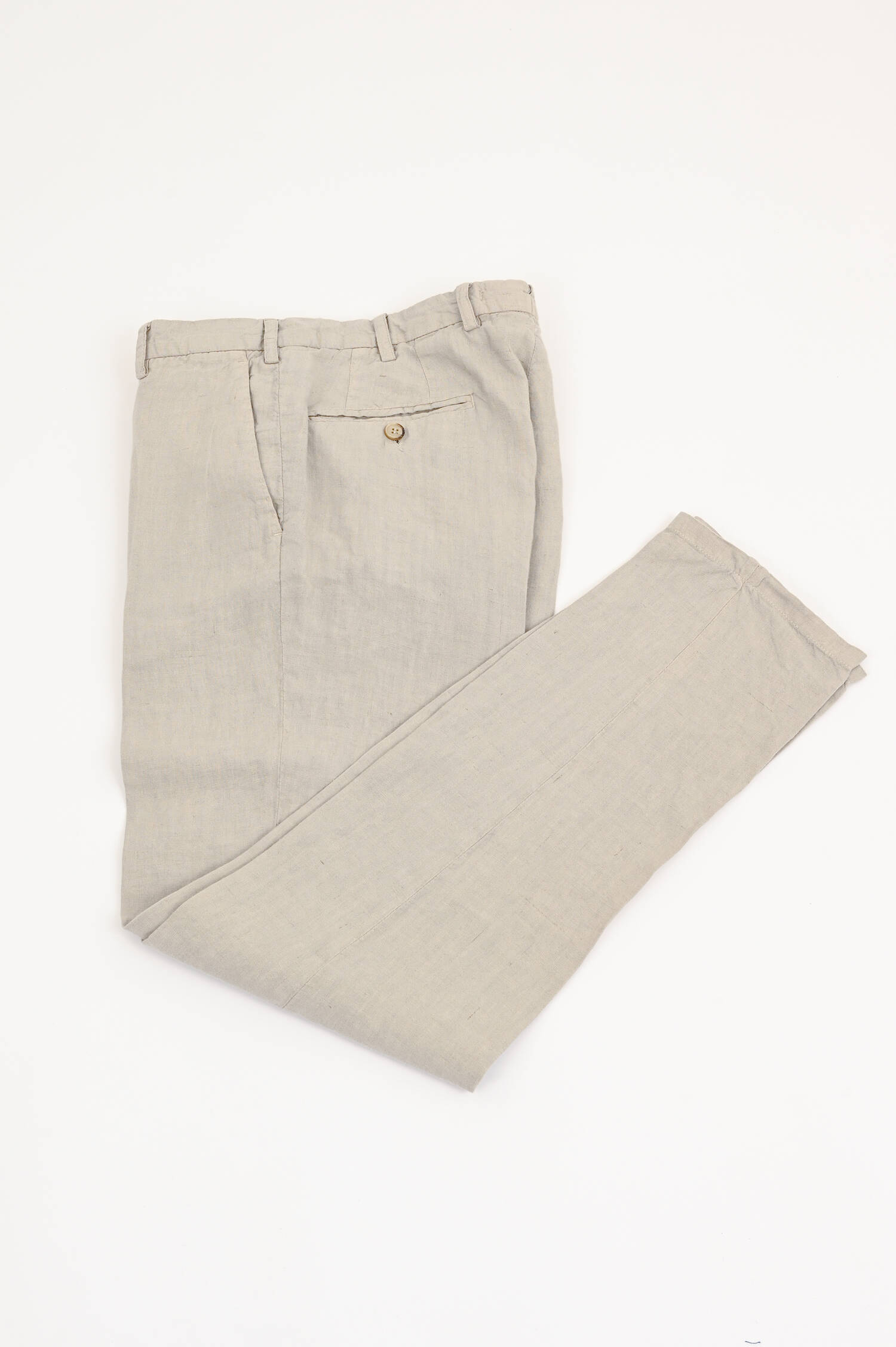 Anzug aus Leinen in Natur